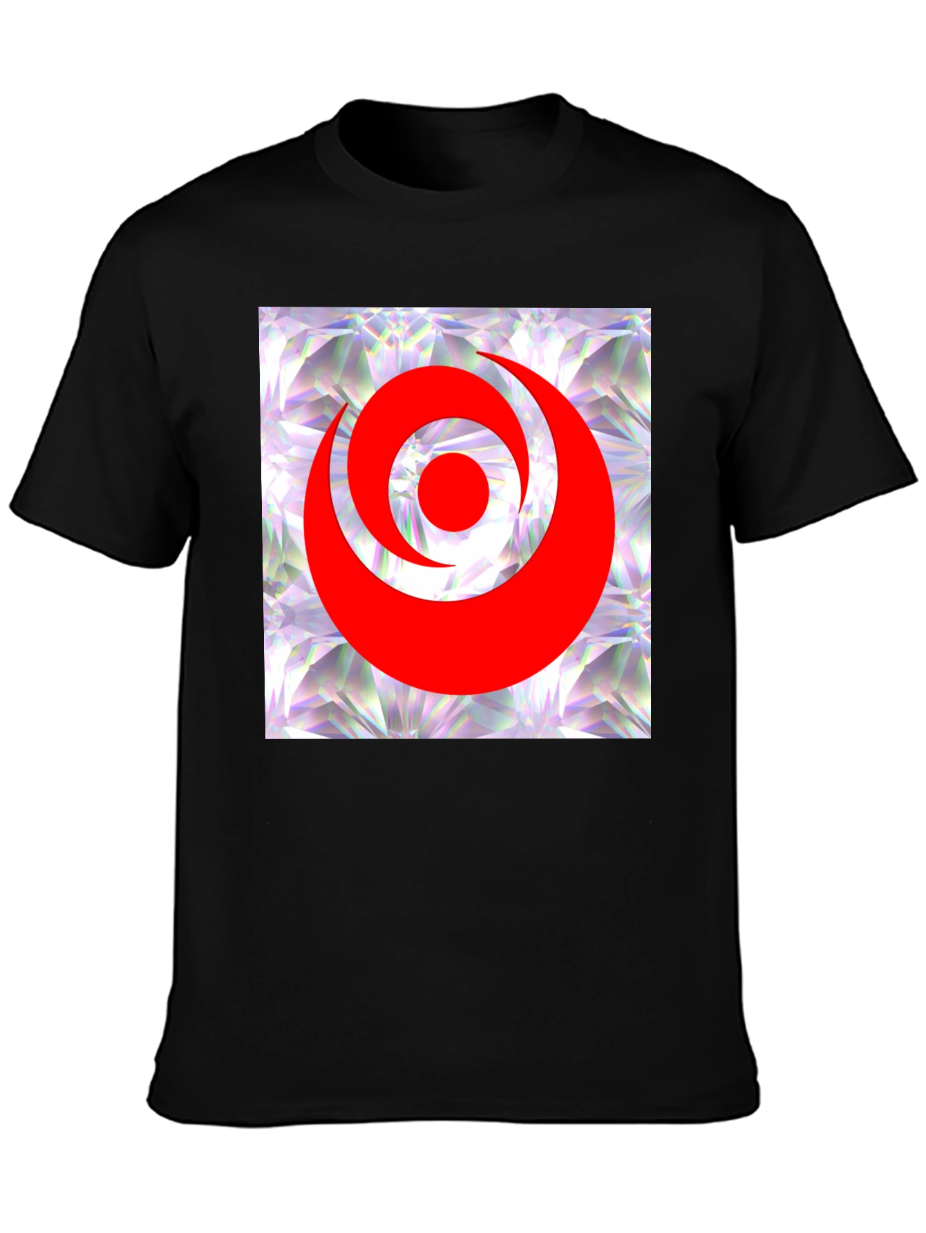 Abstract Graphic Print T-Shirt - Modern Casual Wear