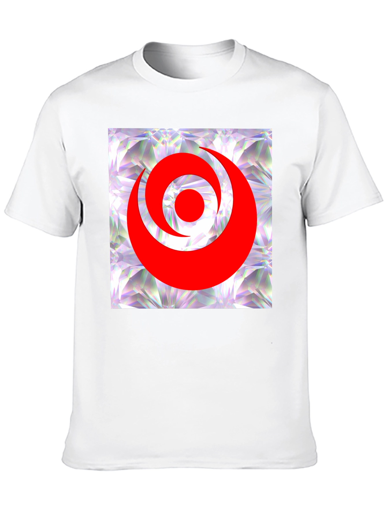 Abstract Graphic Print T-Shirt - Modern Casual Wear