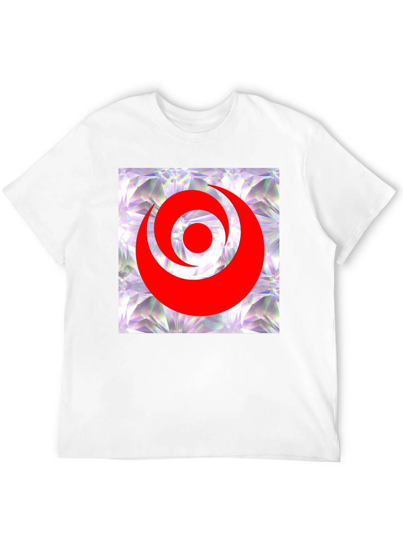 Abstract Graphic Print T-Shirt - Modern Casual Wear