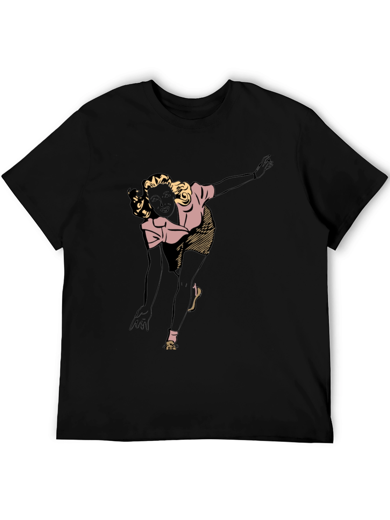 Retro Bowling Girl Graphic Tee