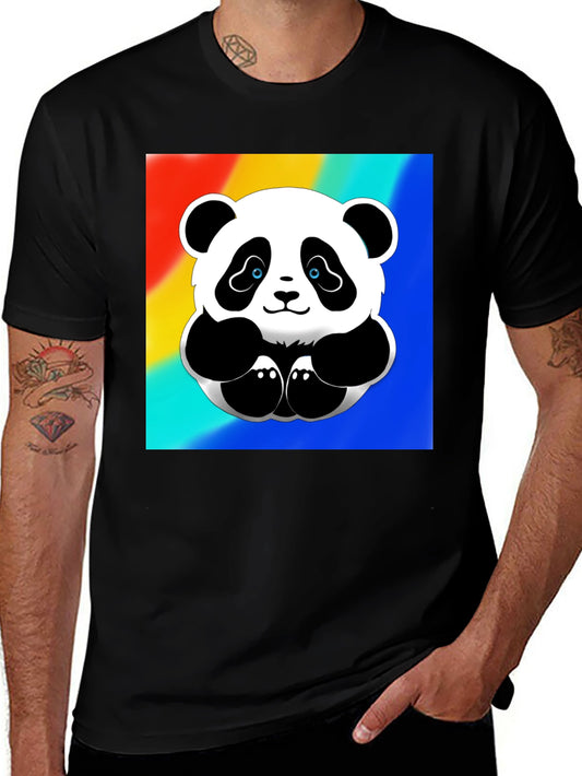 Cute Panda Graphic Tee