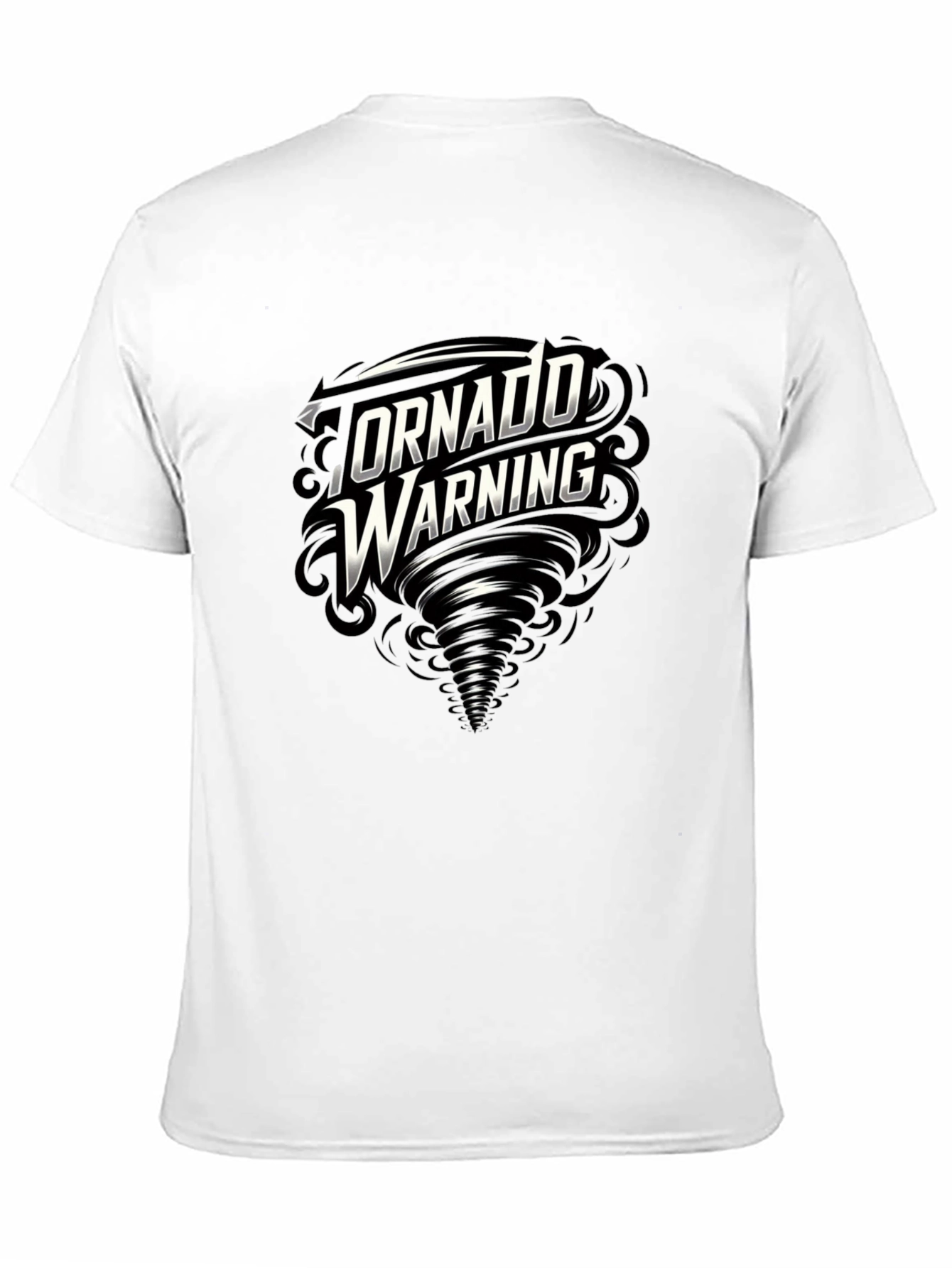 Tornado Warning Graphic Tee - Weather Alert T-Shirt