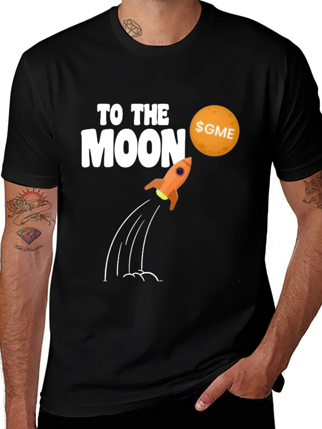To The Moon GME T-Shirt