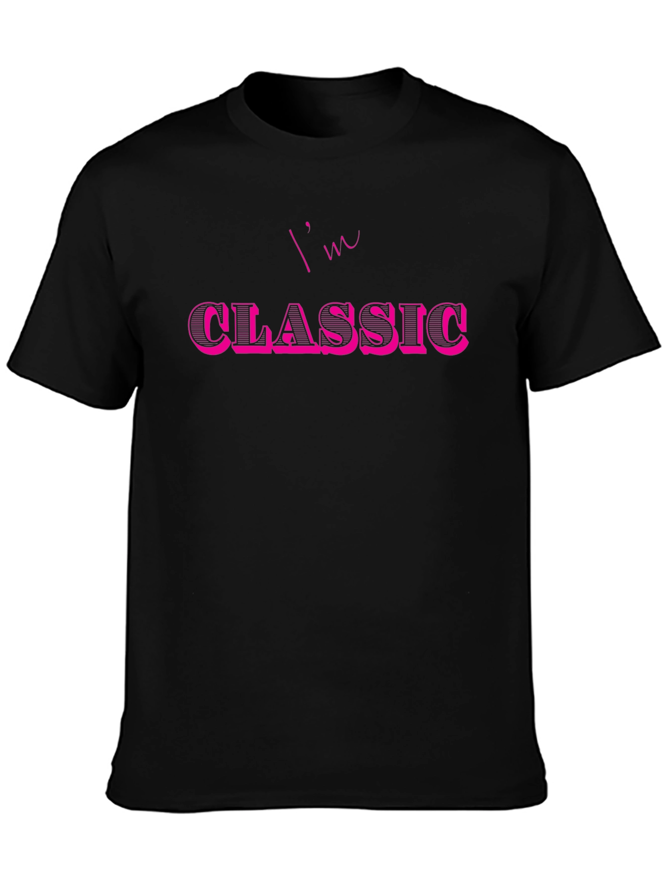 Im Classic Black T-Shirt