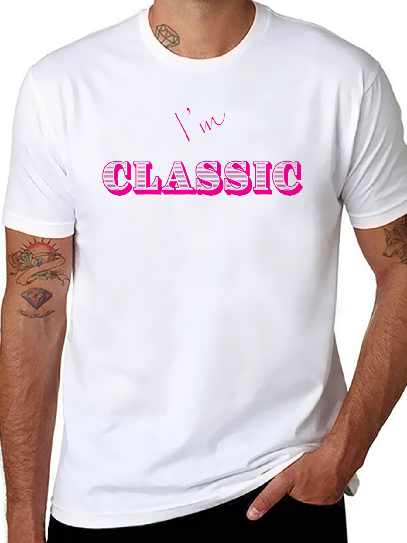 Im Classic Black T-Shirt
