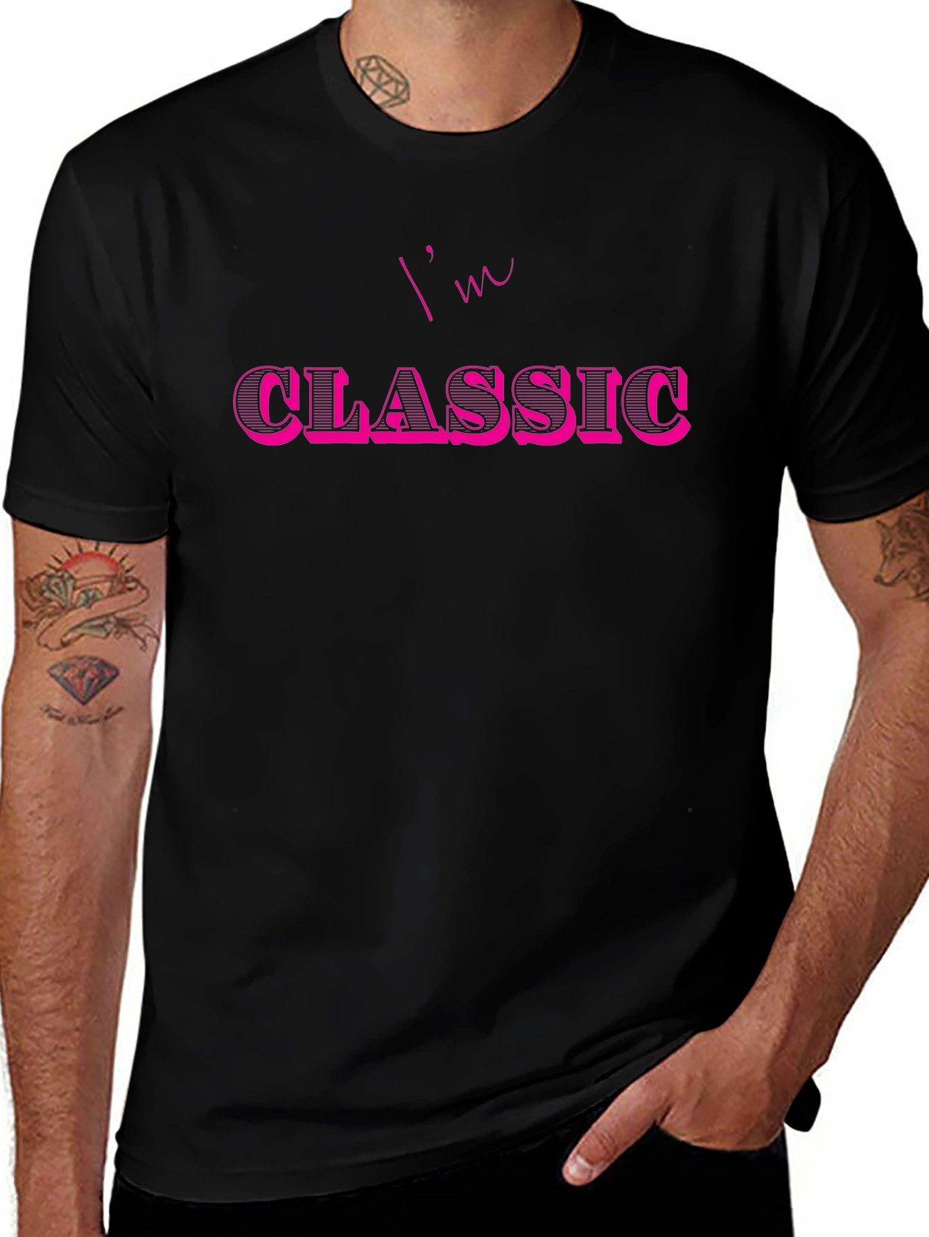 Im Classic Black T-Shirt