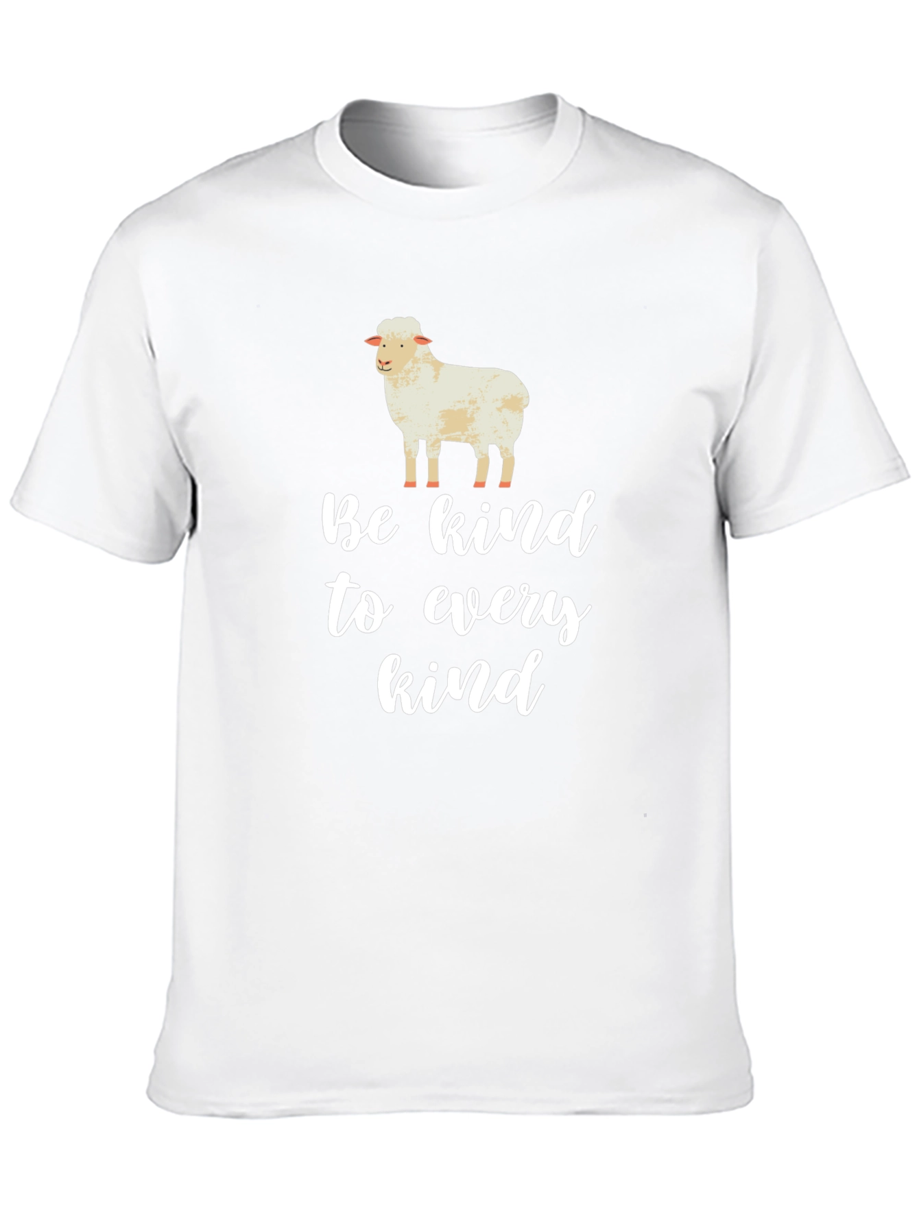 Be Kind Sheep T-Shirt - Animal Lover Tee