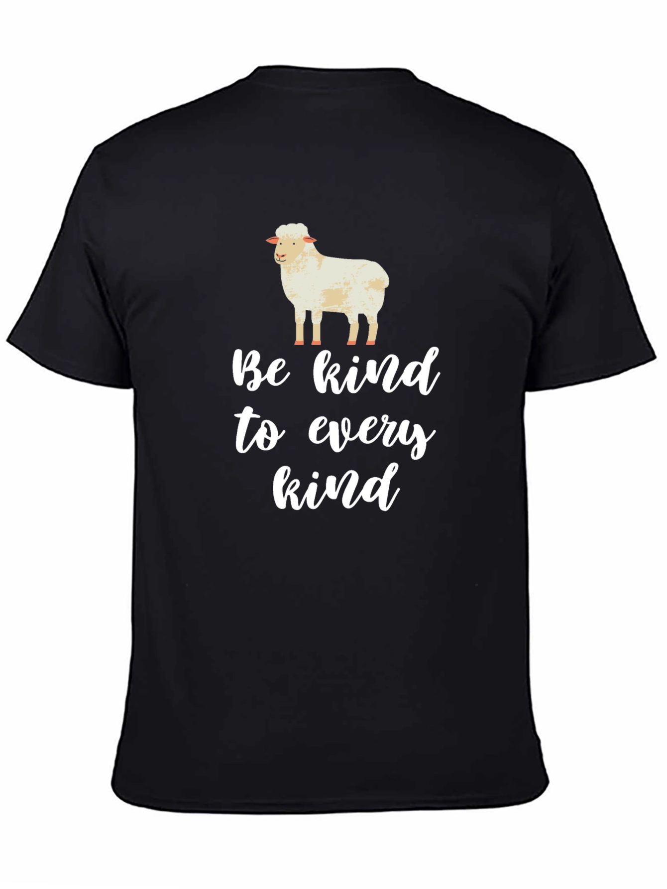 Be Kind Sheep T-Shirt - Animal Lover Tee