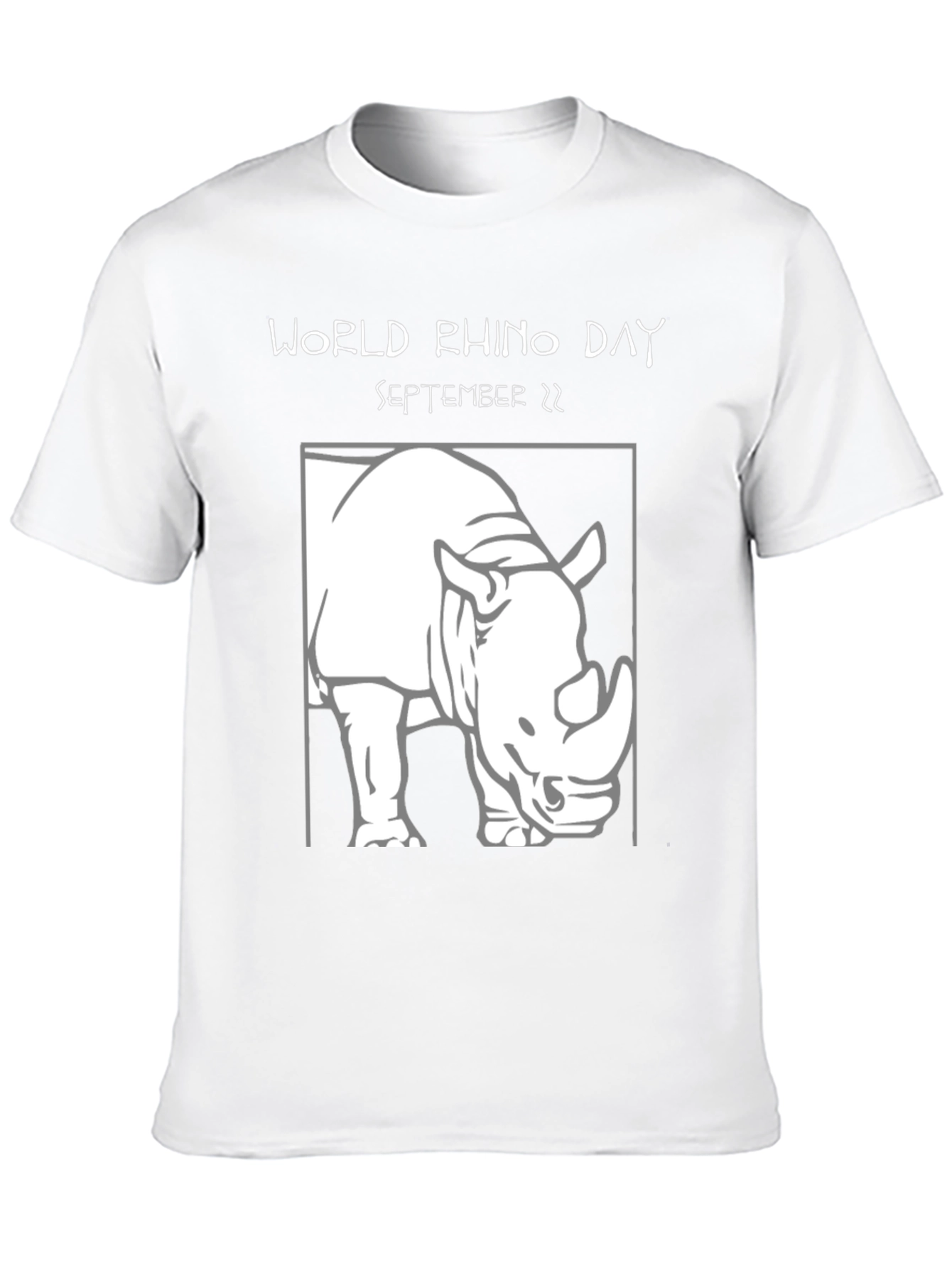 World Rhino Day T-Shirt - September 22