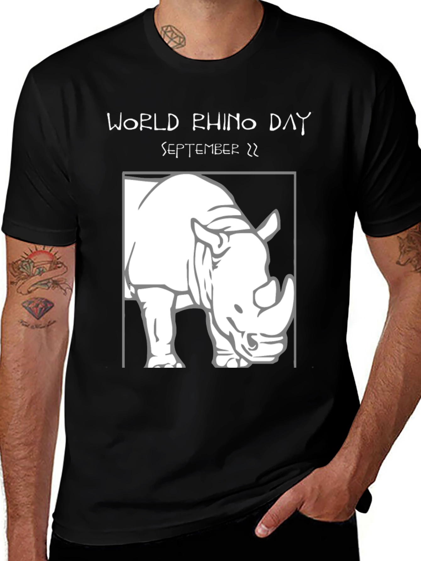 World Rhino Day T-Shirt - September 22