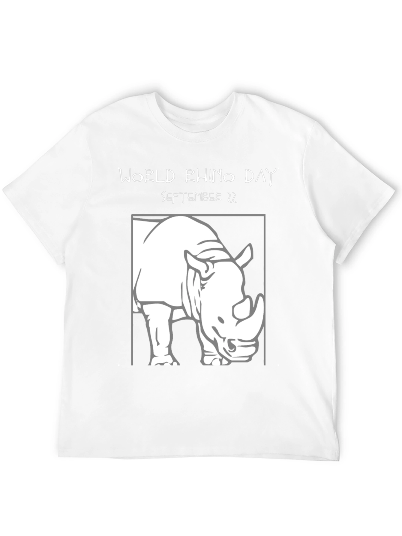 World Rhino Day T-Shirt - September 22