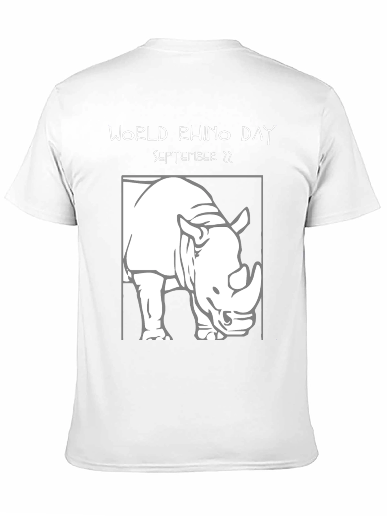 World Rhino Day T-Shirt - September 22