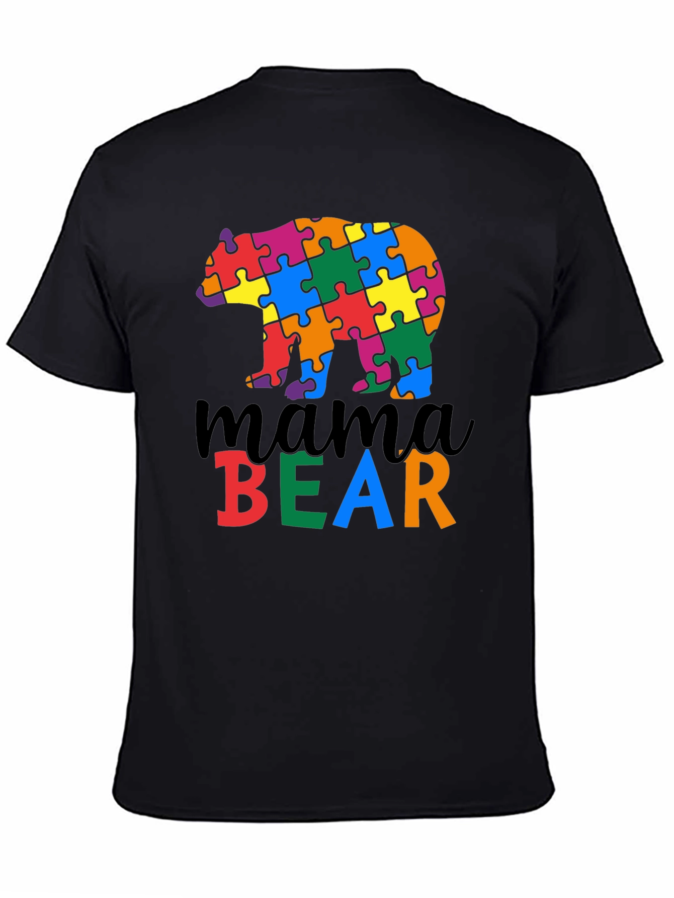 Mama Bear Autism Awareness T-Shirt
