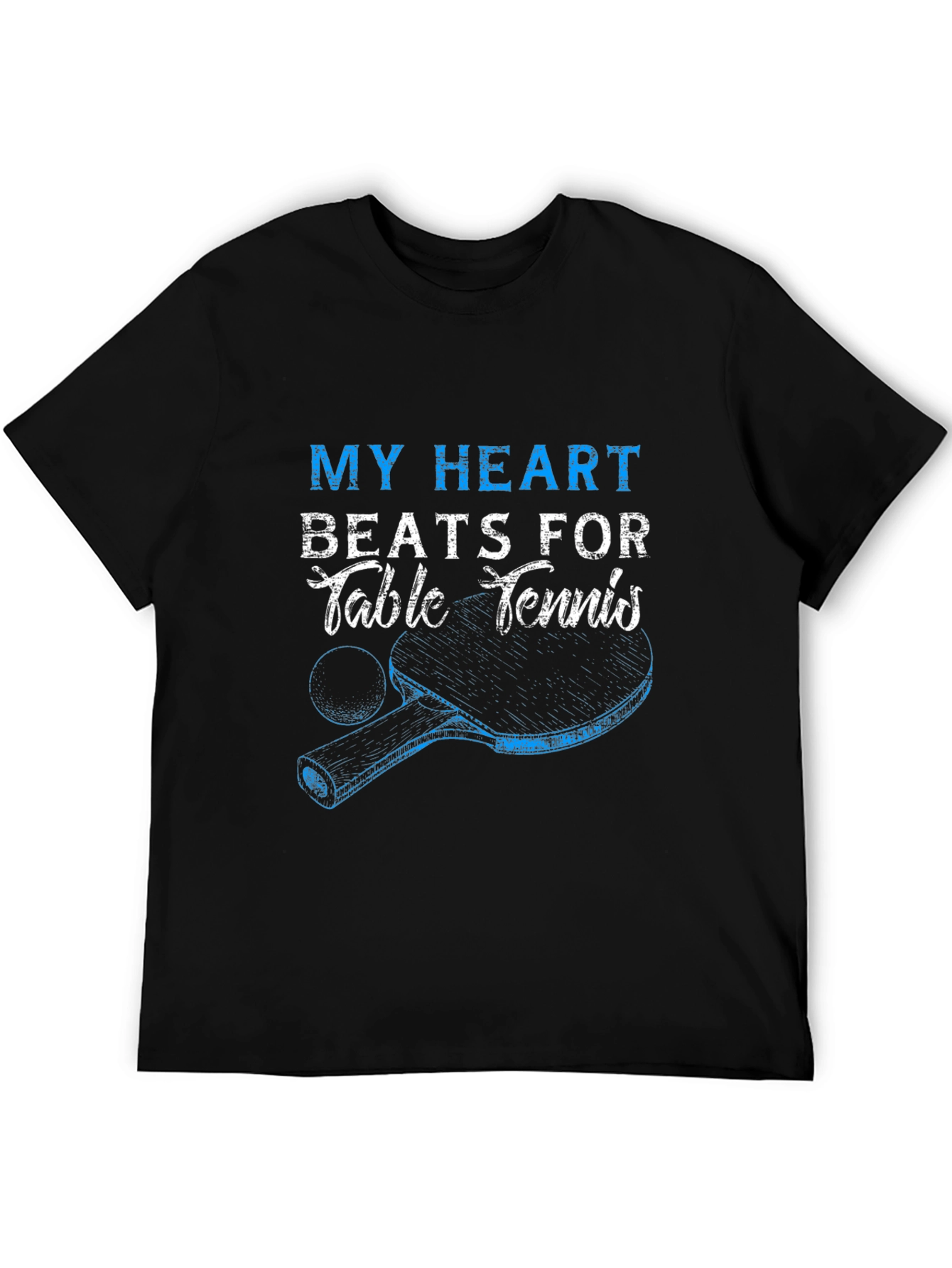 My Heart Beats for Table Tennis Graphic Tee
