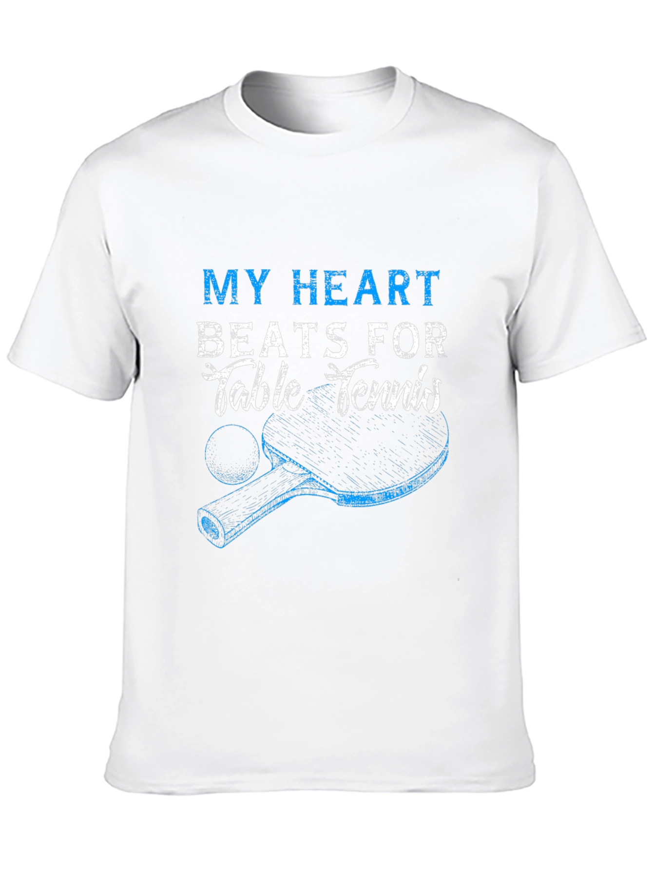 My Heart Beats for Table Tennis Graphic Tee