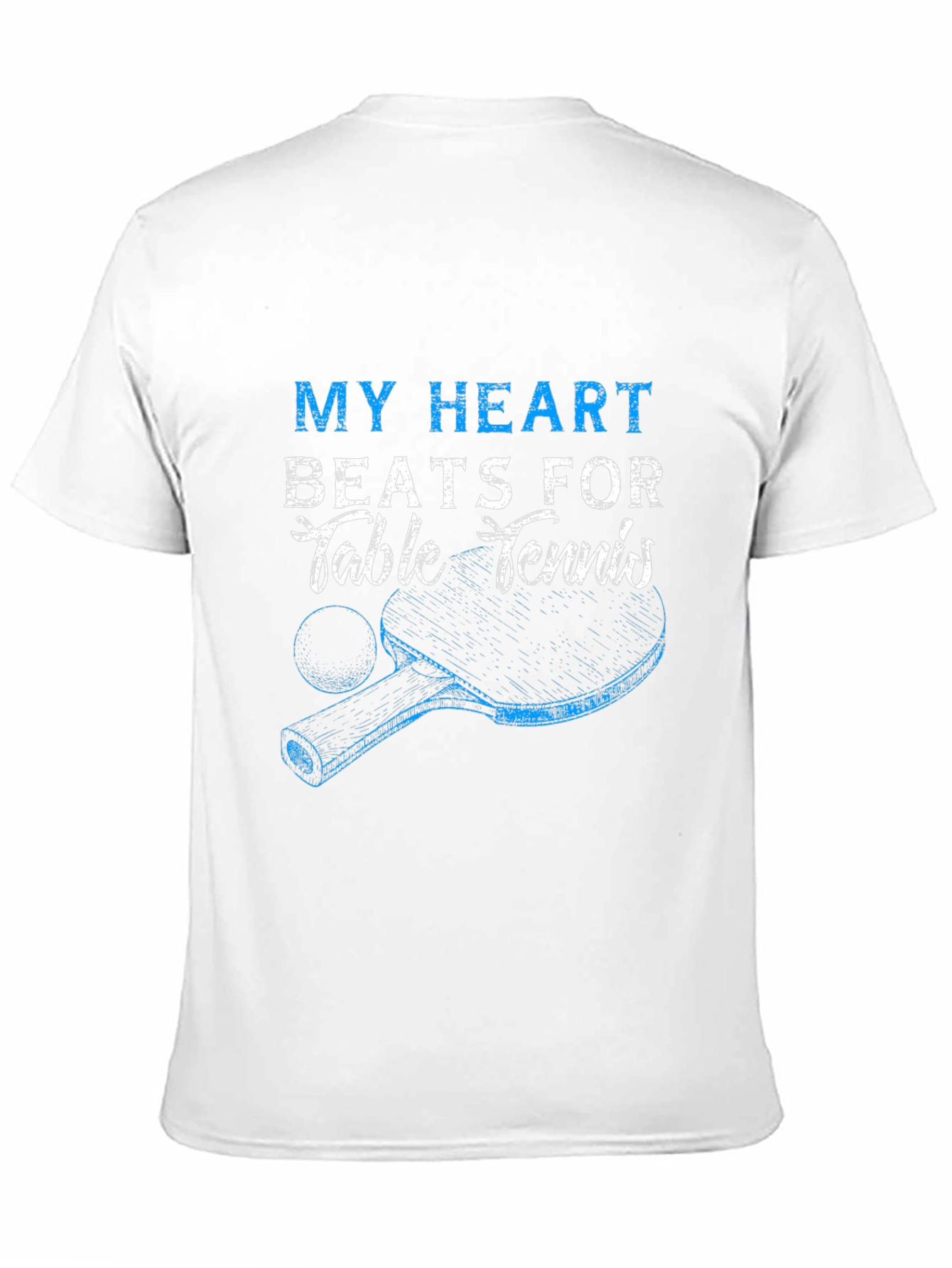 My Heart Beats for Table Tennis Graphic Tee