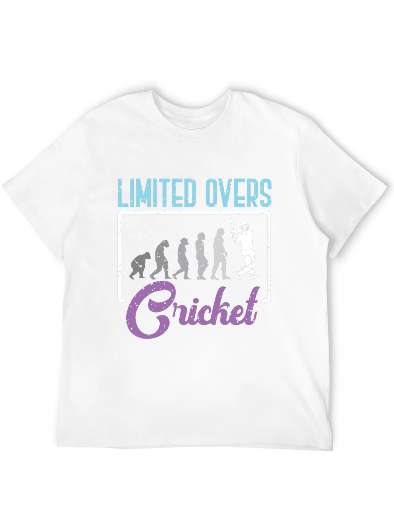 Limited Overs Cricket Evolution T-Shirt