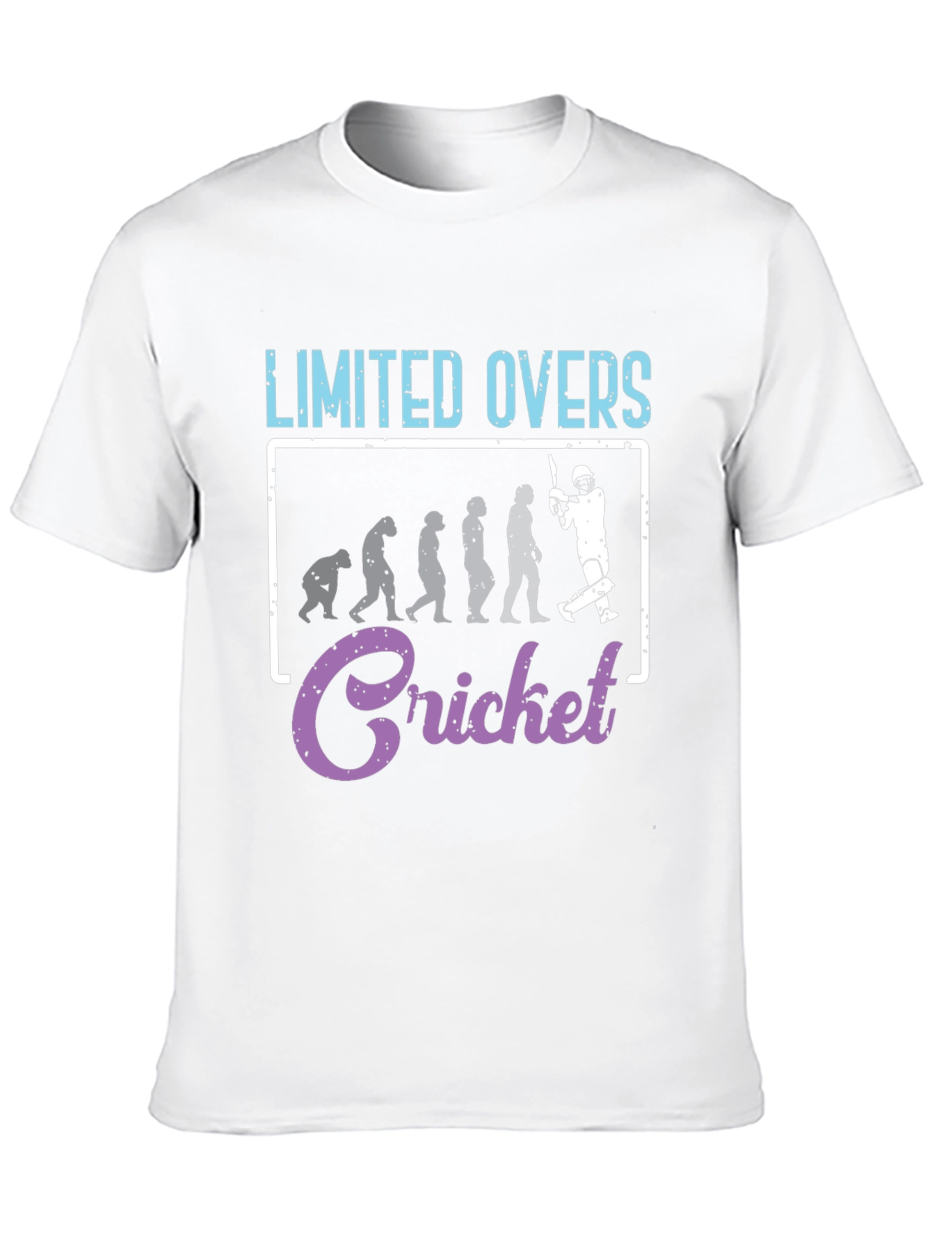 Limited Overs Cricket Evolution T-Shirt
