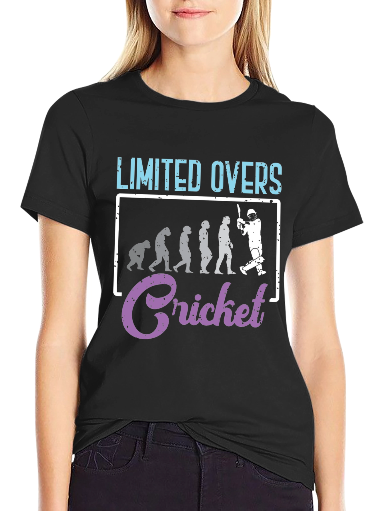 Limited Overs Cricket Evolution T-Shirt