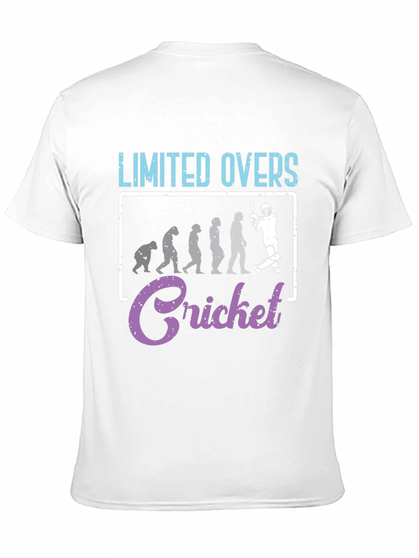 Limited Overs Cricket Evolution T-Shirt