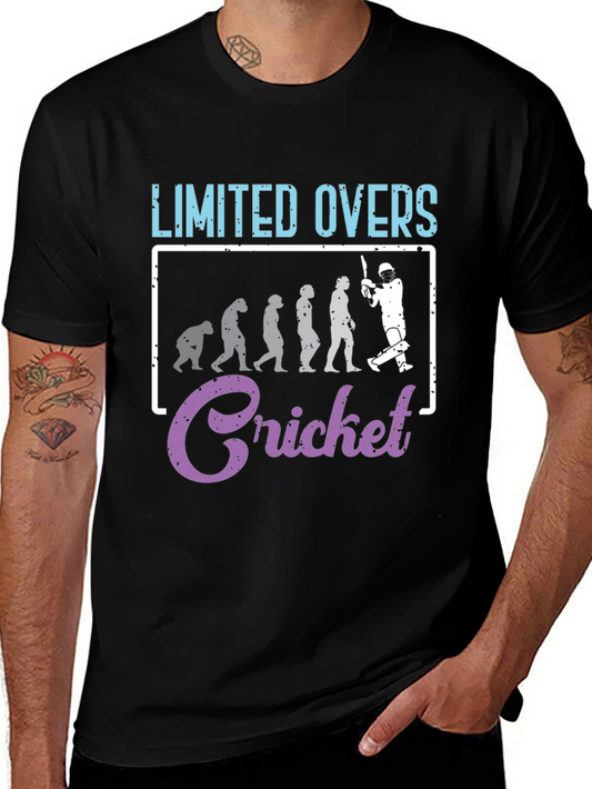 Limited Overs Cricket Evolution T-Shirt