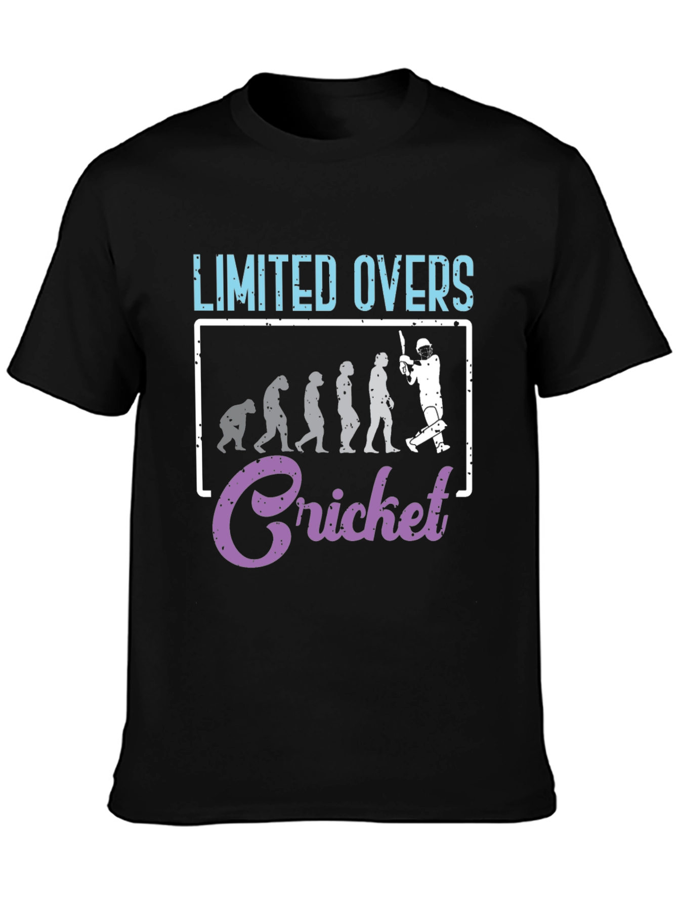Limited Overs Cricket Evolution T-Shirt