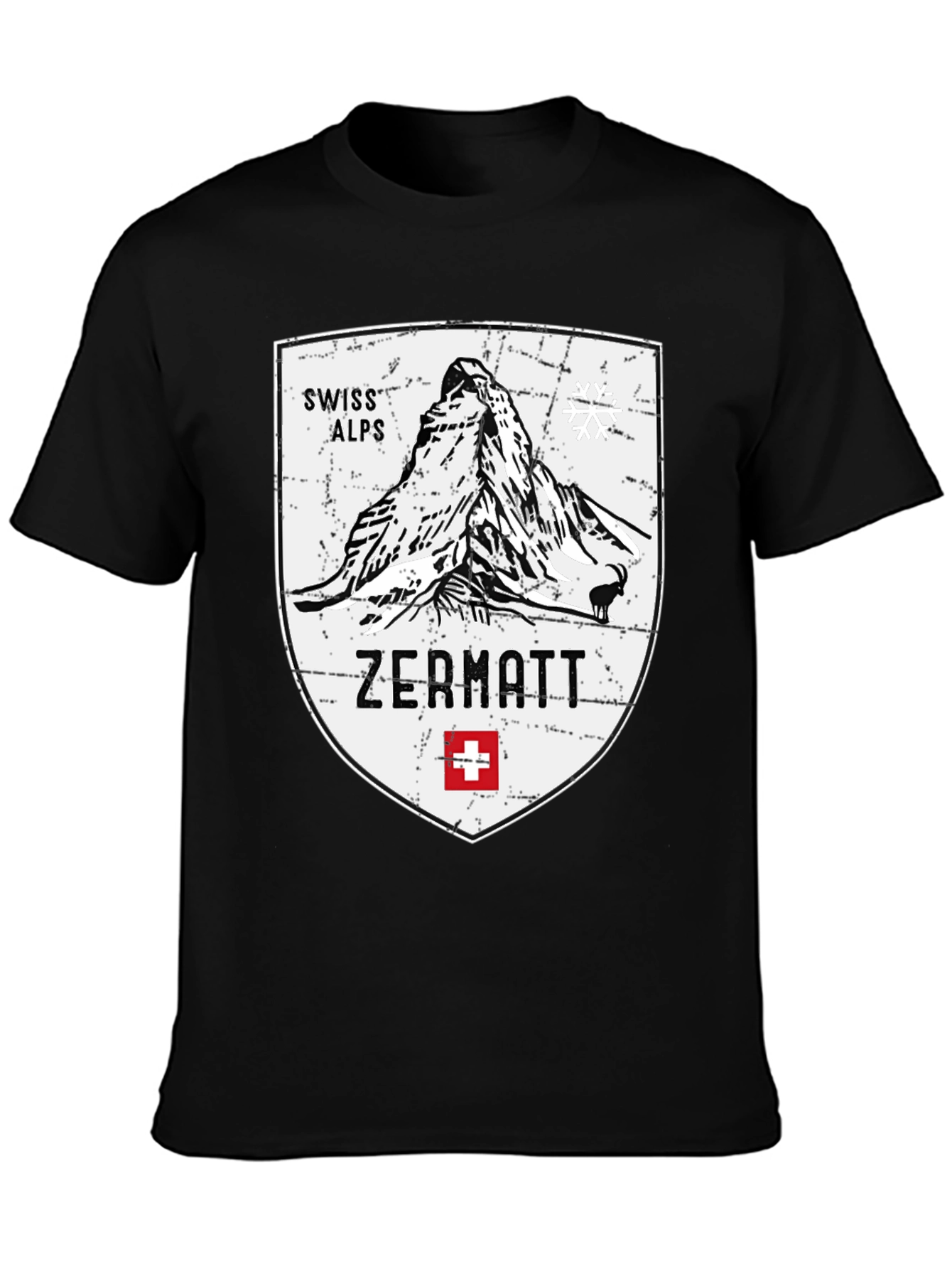 Swiss Alps Zermatt Graphic T-Shirt