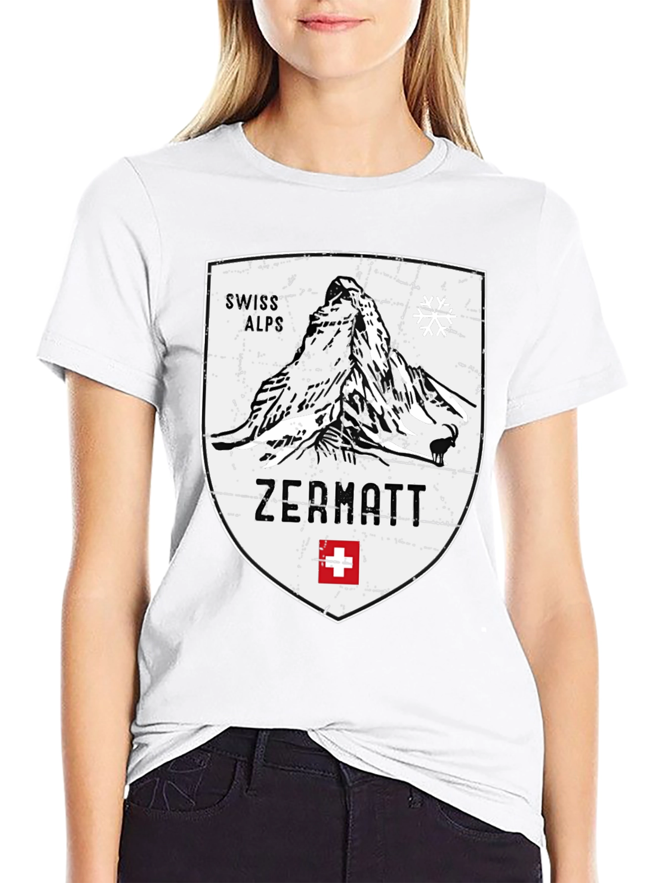 Swiss Alps Zermatt Graphic T-Shirt