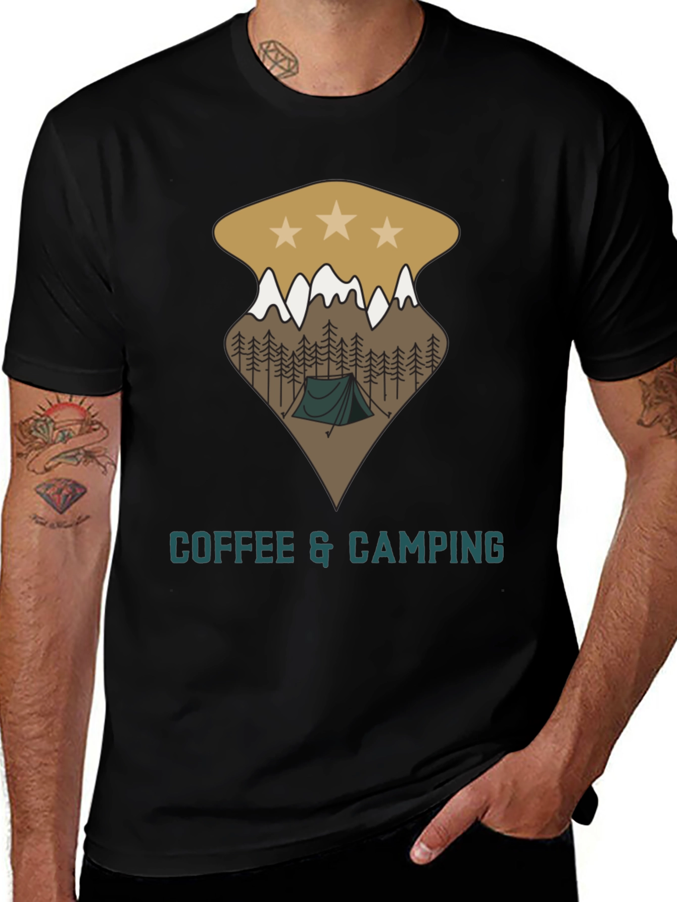 Coffee & Camping T-Shirt