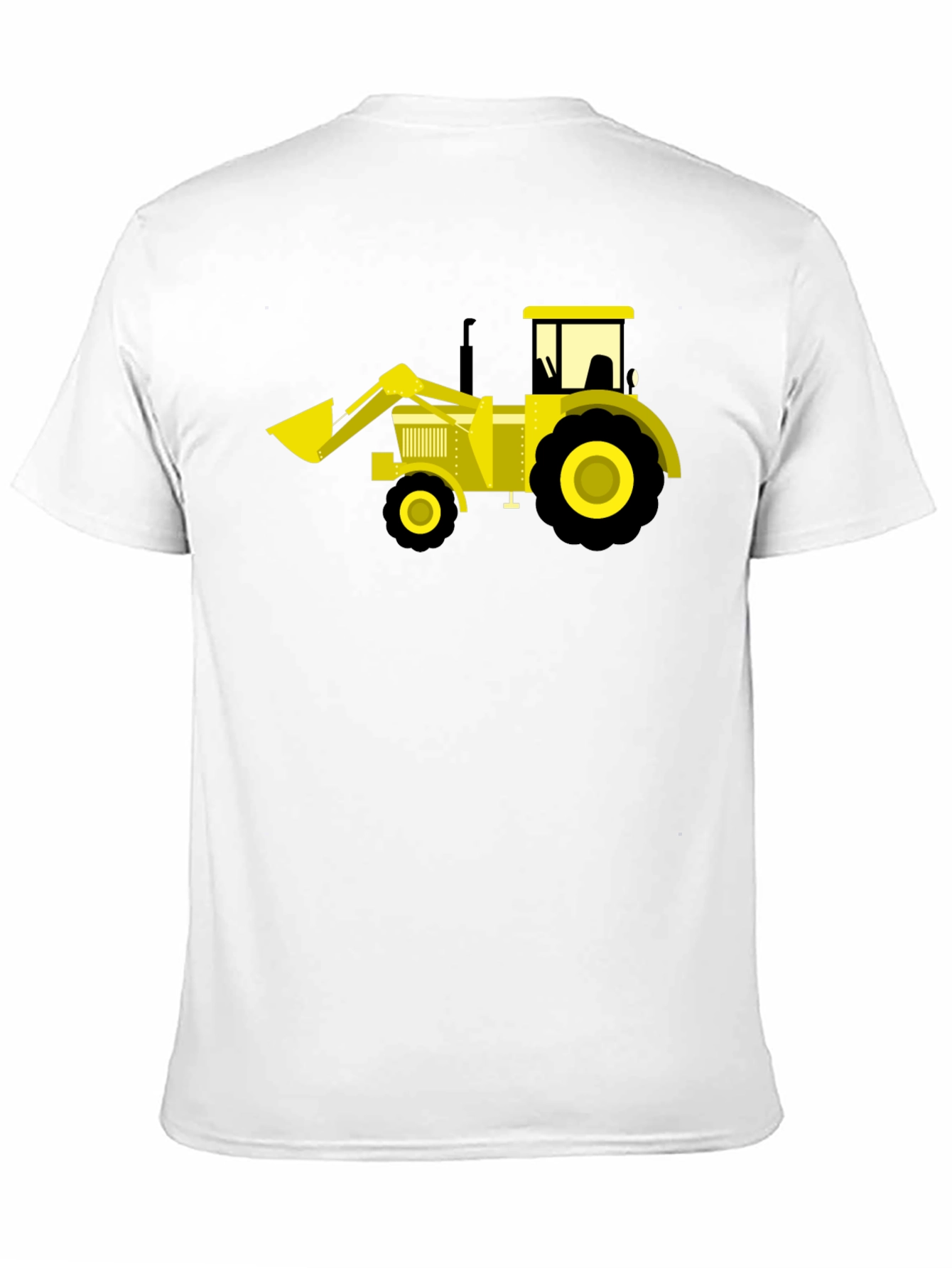 Black Tractor Graphic Tee - Fun & Unique
