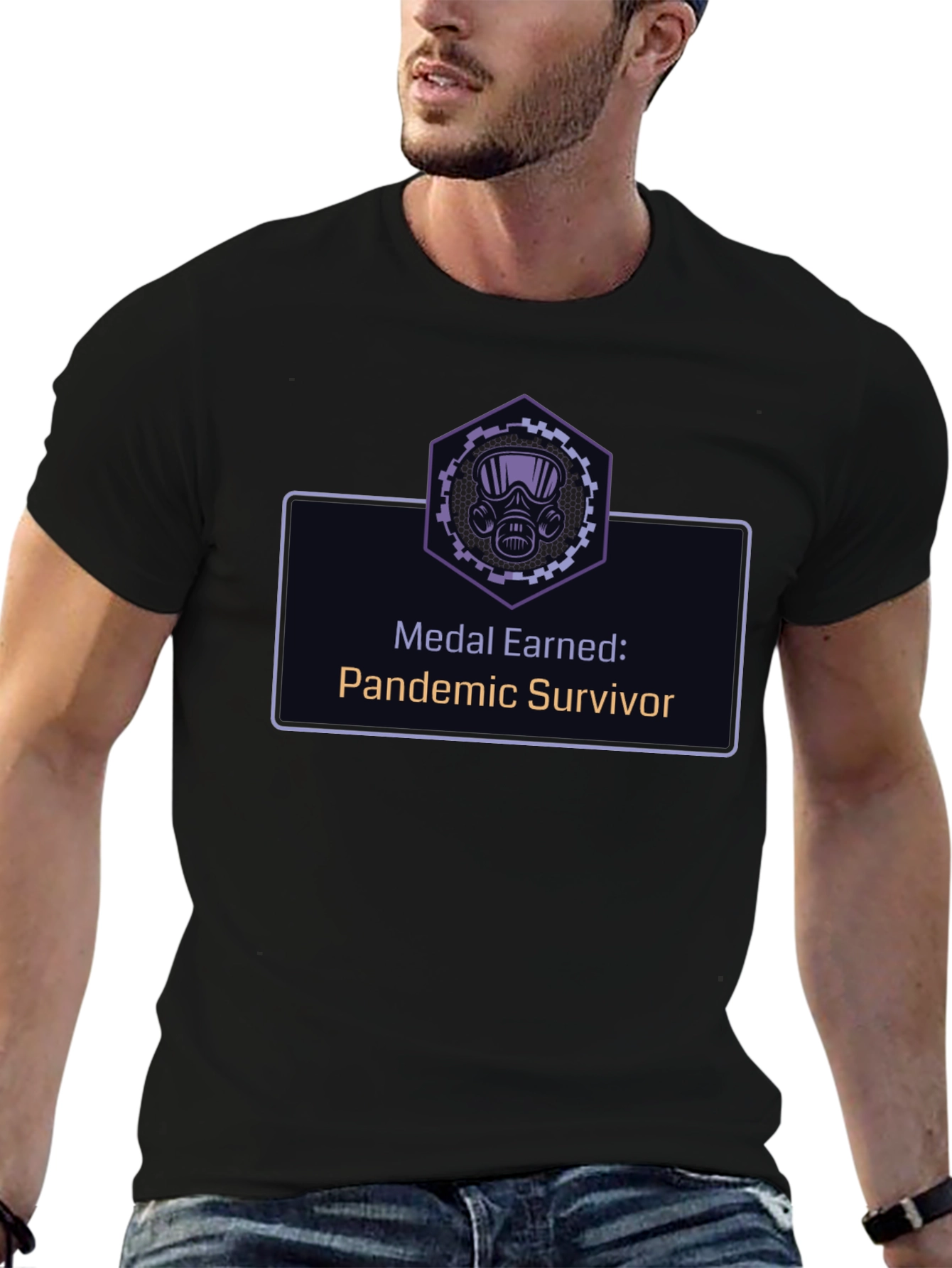 Pandemic Survivor Medal T-Shirt