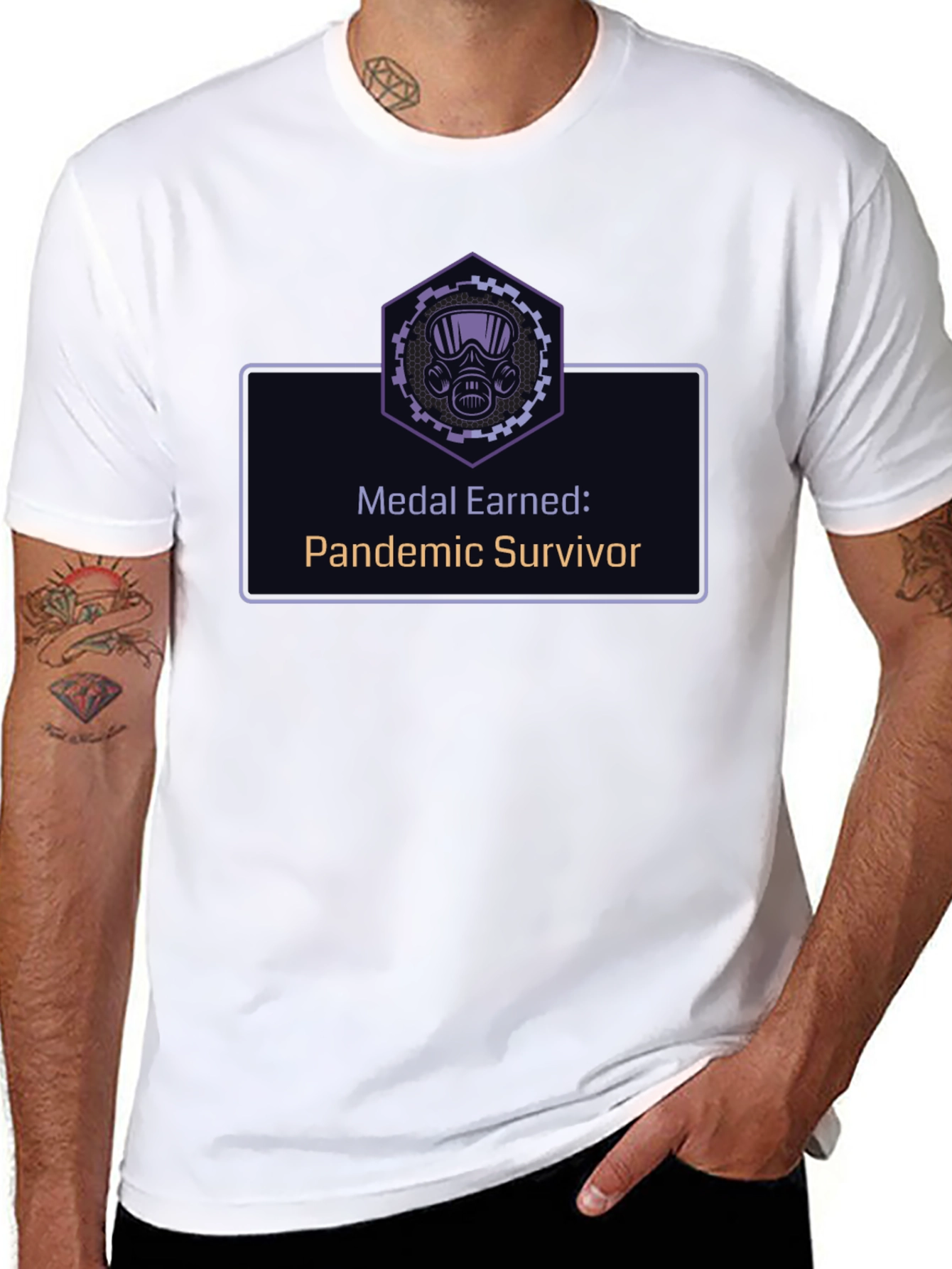 Pandemic Survivor Medal T-Shirt