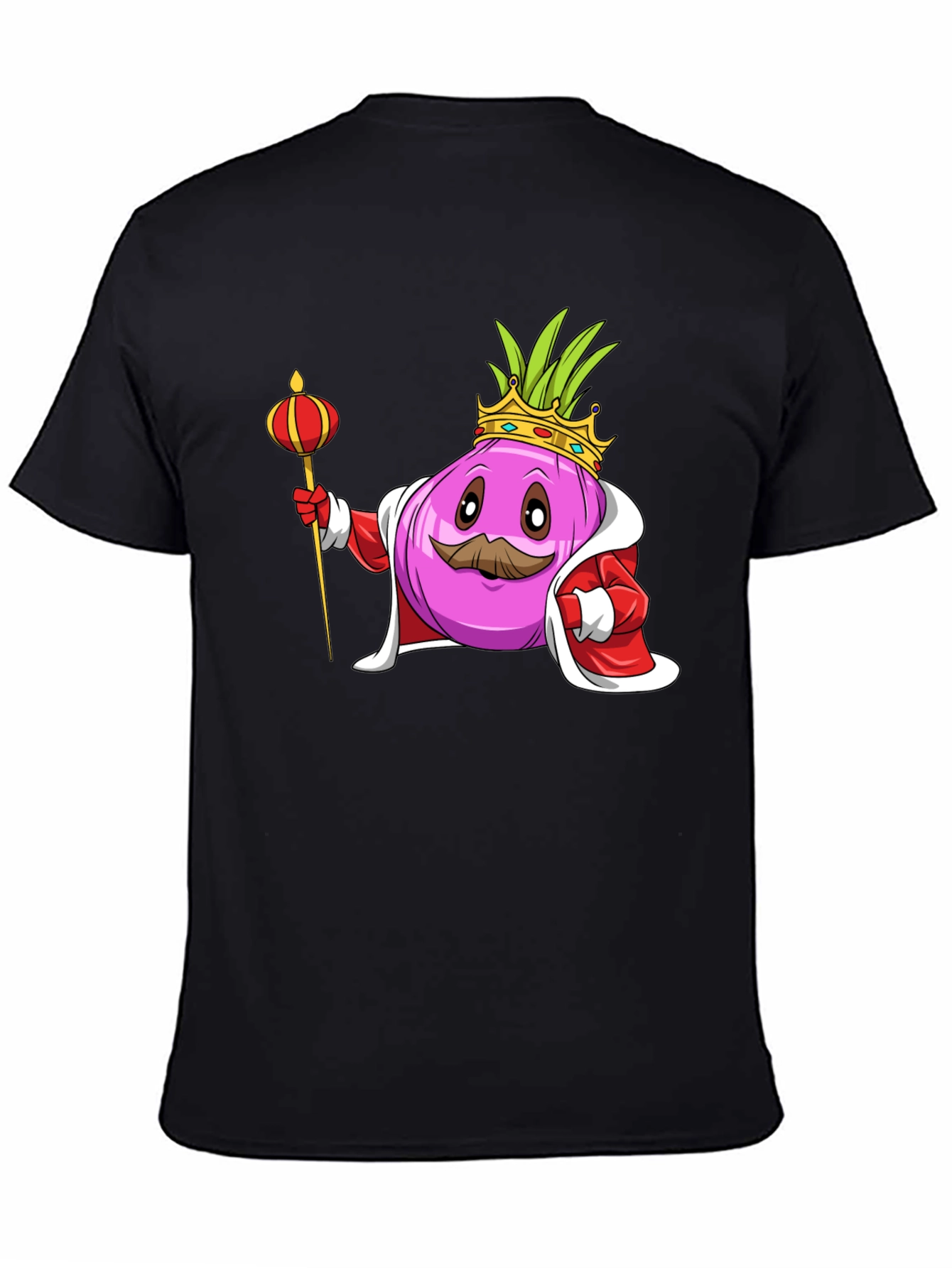 King Onion Graphic Tee - Novelty T-Shirt
