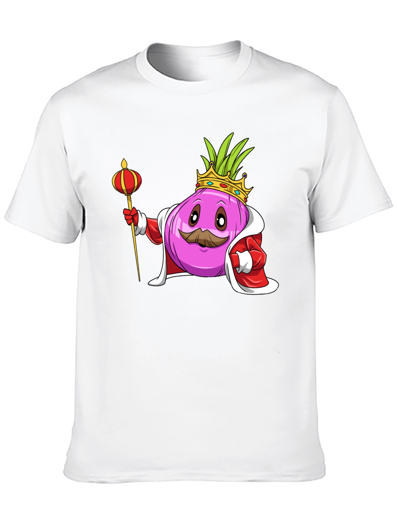 King Onion Graphic Tee - Novelty T-Shirt