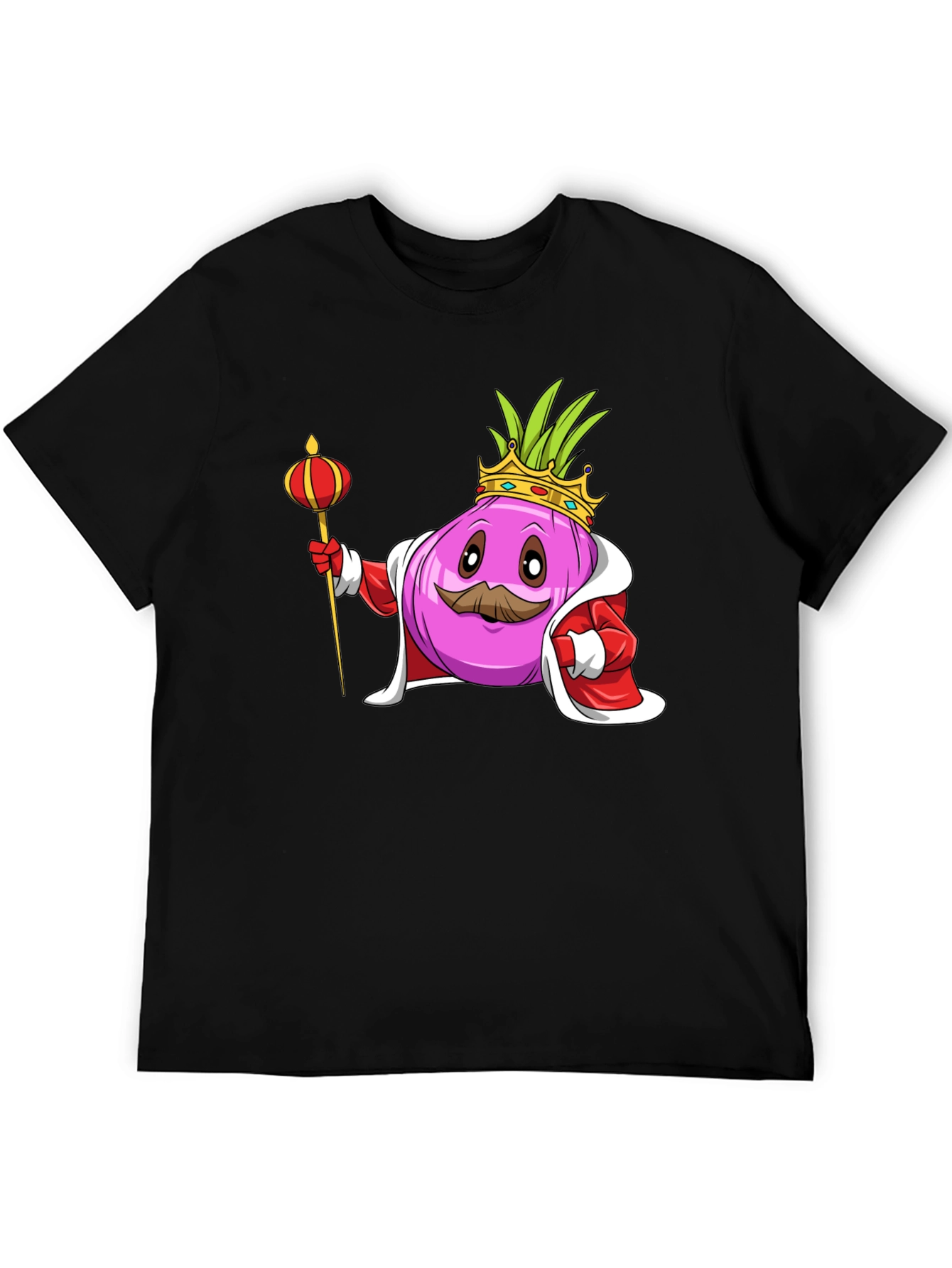 King Onion Graphic Tee - Novelty T-Shirt