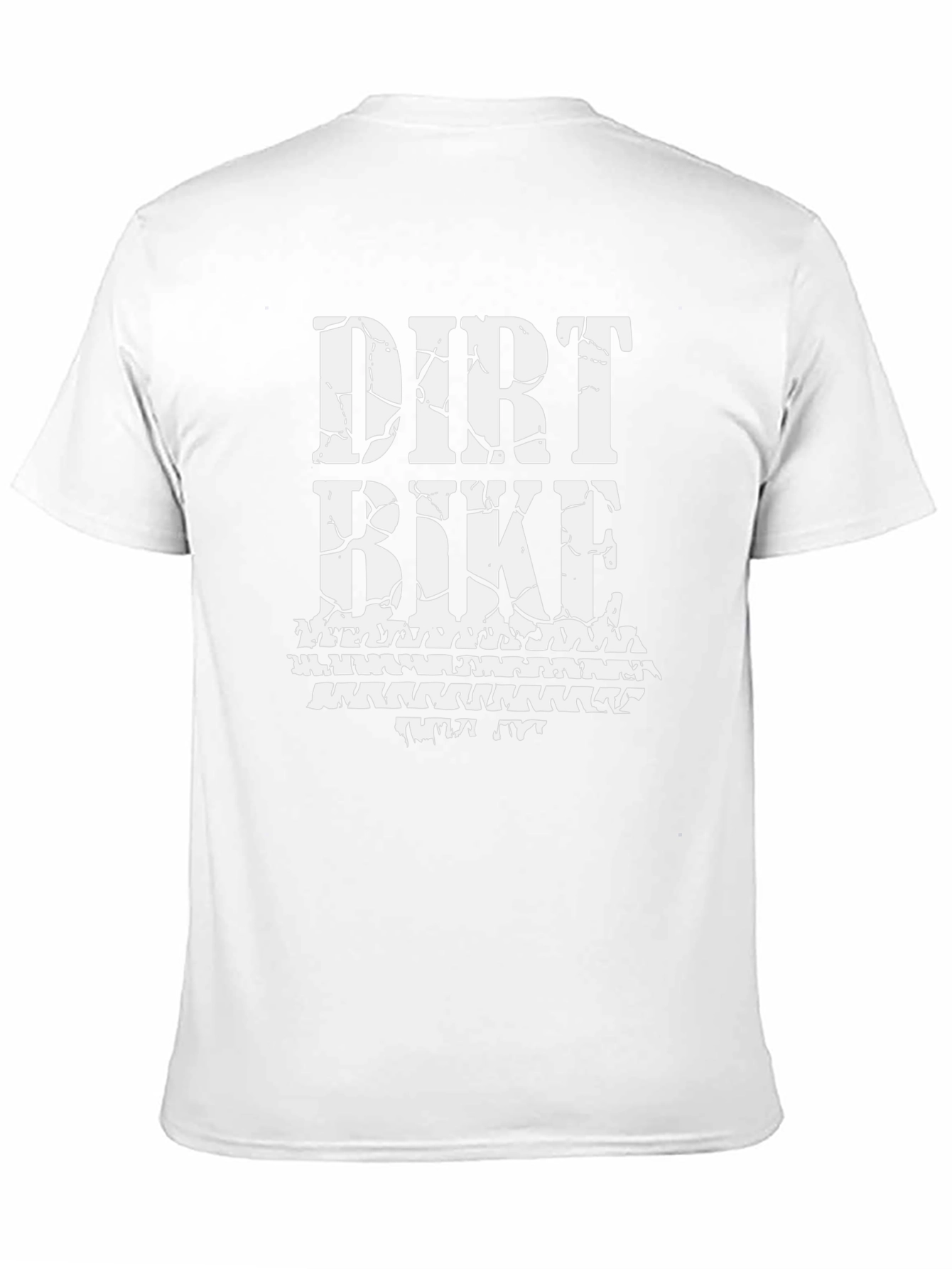 Dirt Bike Graphic T-Shirt - Black Tee