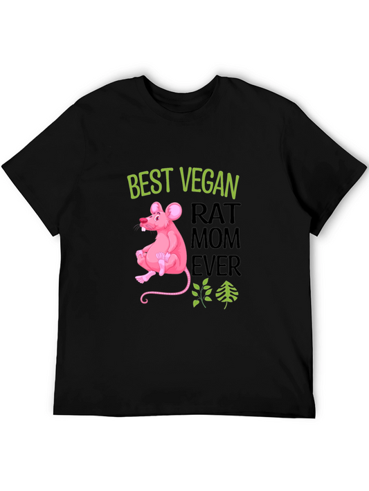 Vegan Rat Mom Ever T-Shirt