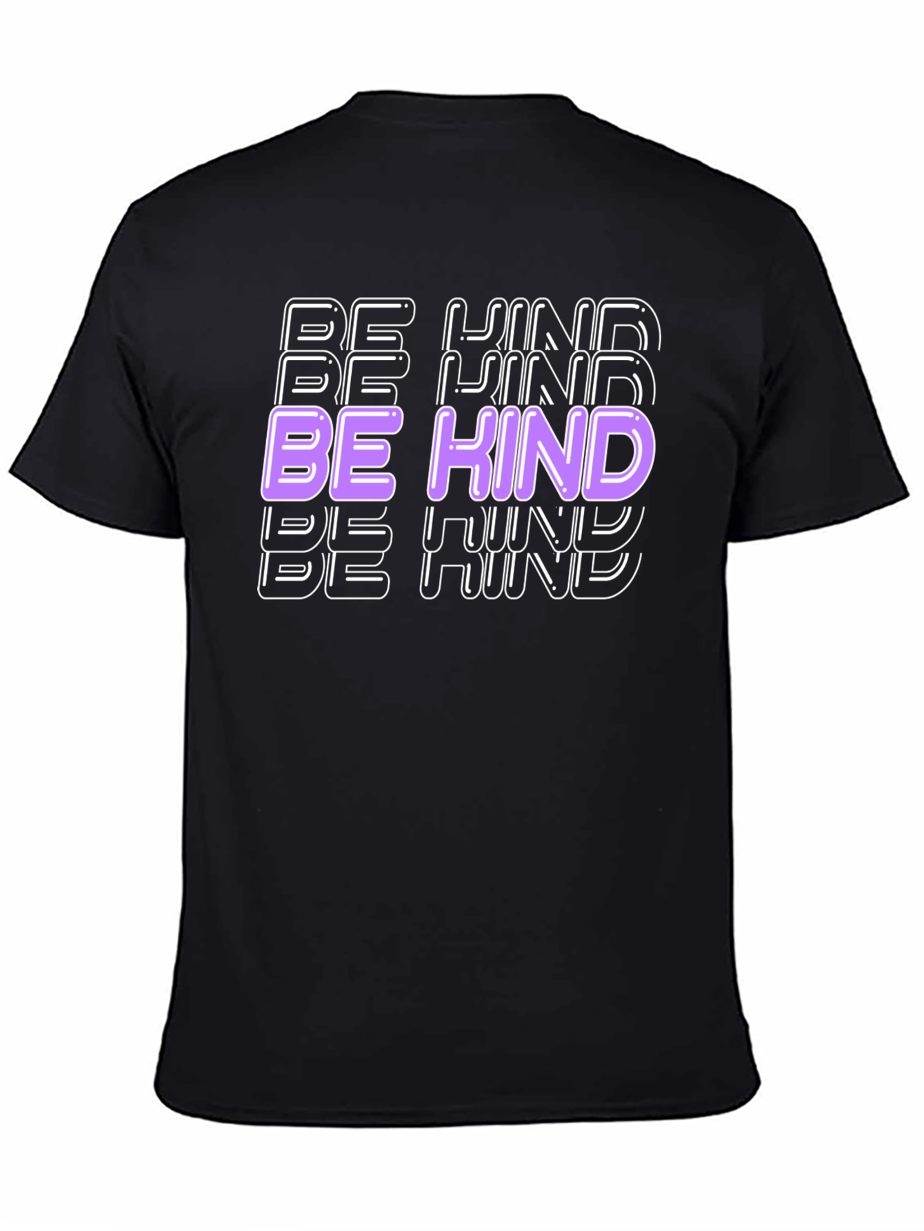 Be Kind Graphic Tee - Mens Black T-Shirt