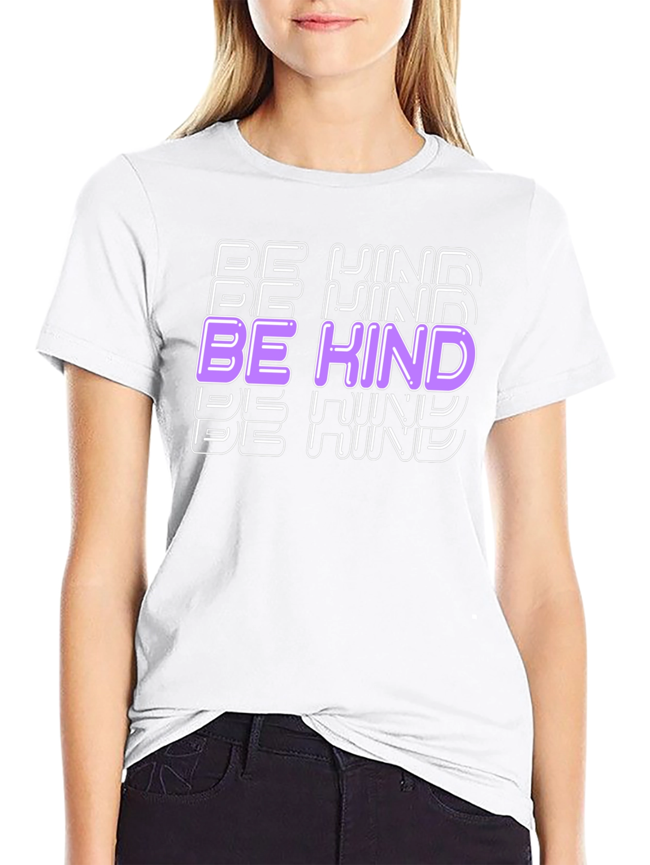 Be Kind Graphic Tee - Mens Black T-Shirt