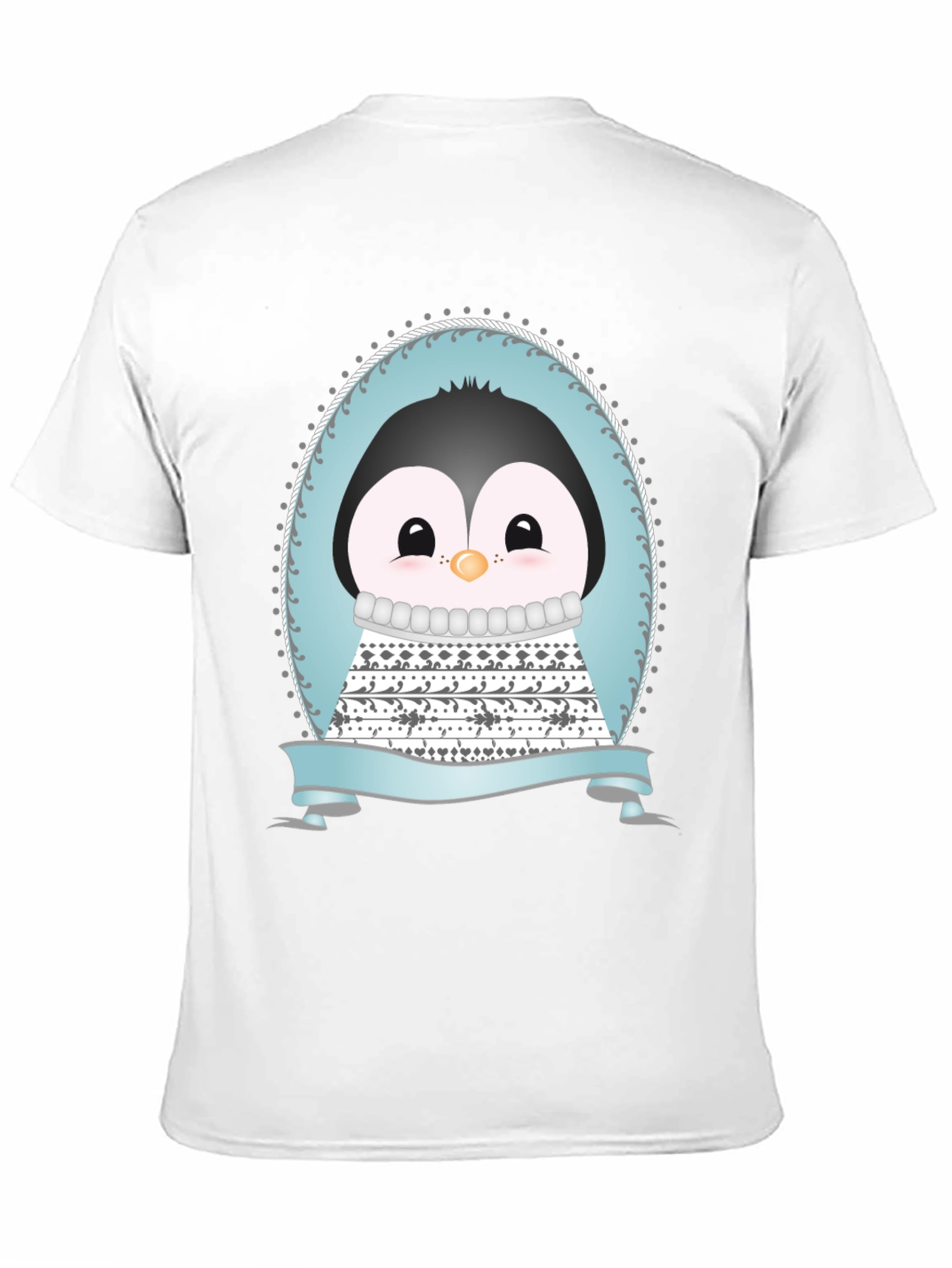 Penguin Graphic Tee - Cute Cartoon Design