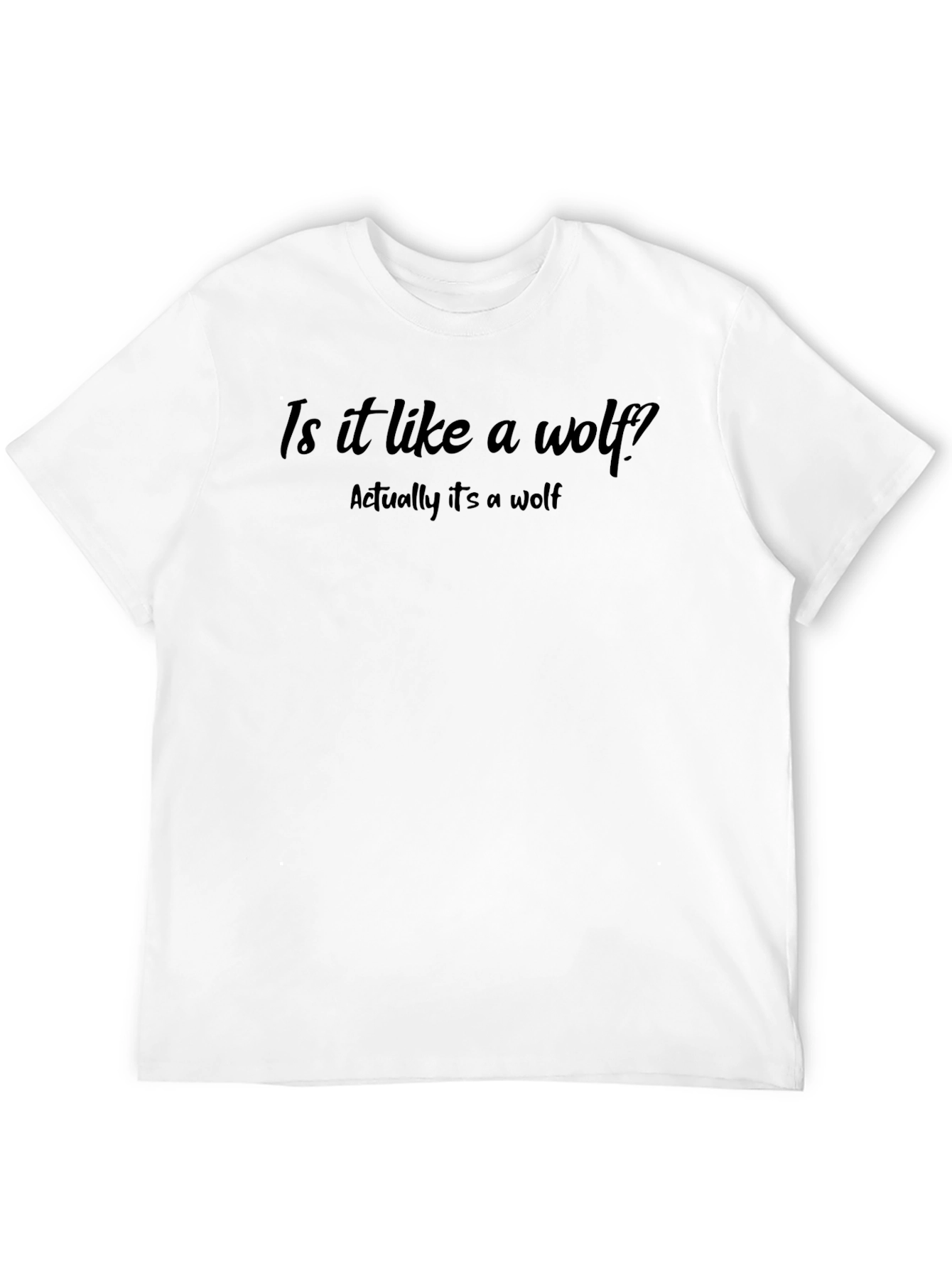 Is it Like a Wolf T-Shirt