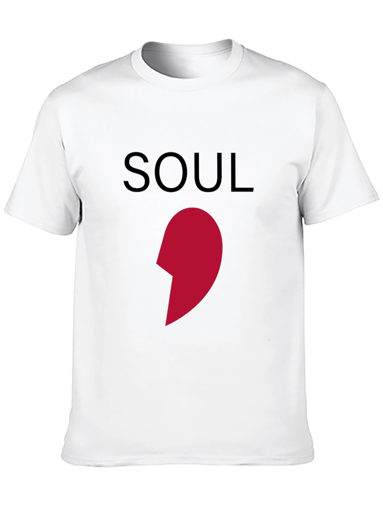 Soul Mate Matching Couple T-Shirt - Left Piece