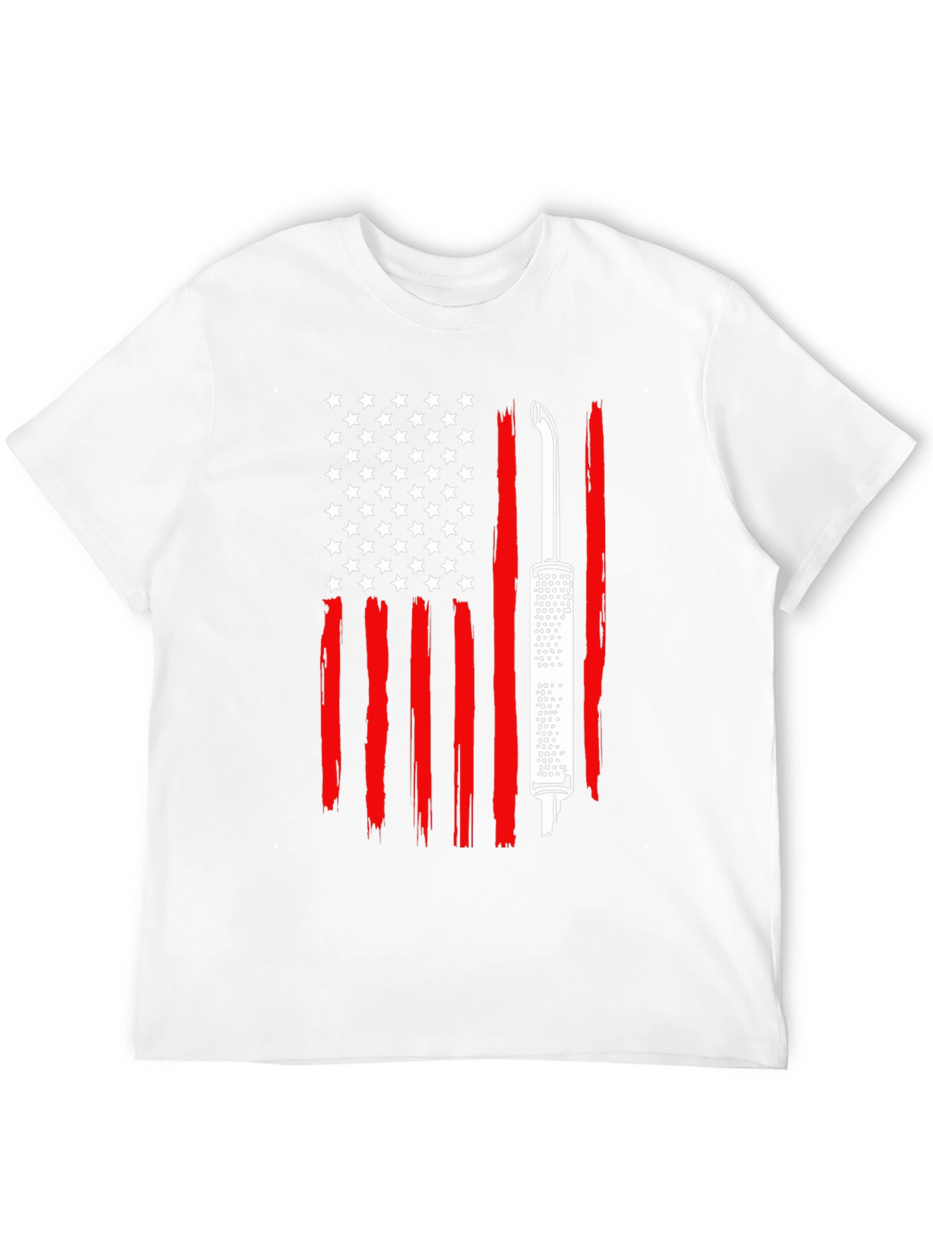 Trucker American Flag T-Shirt