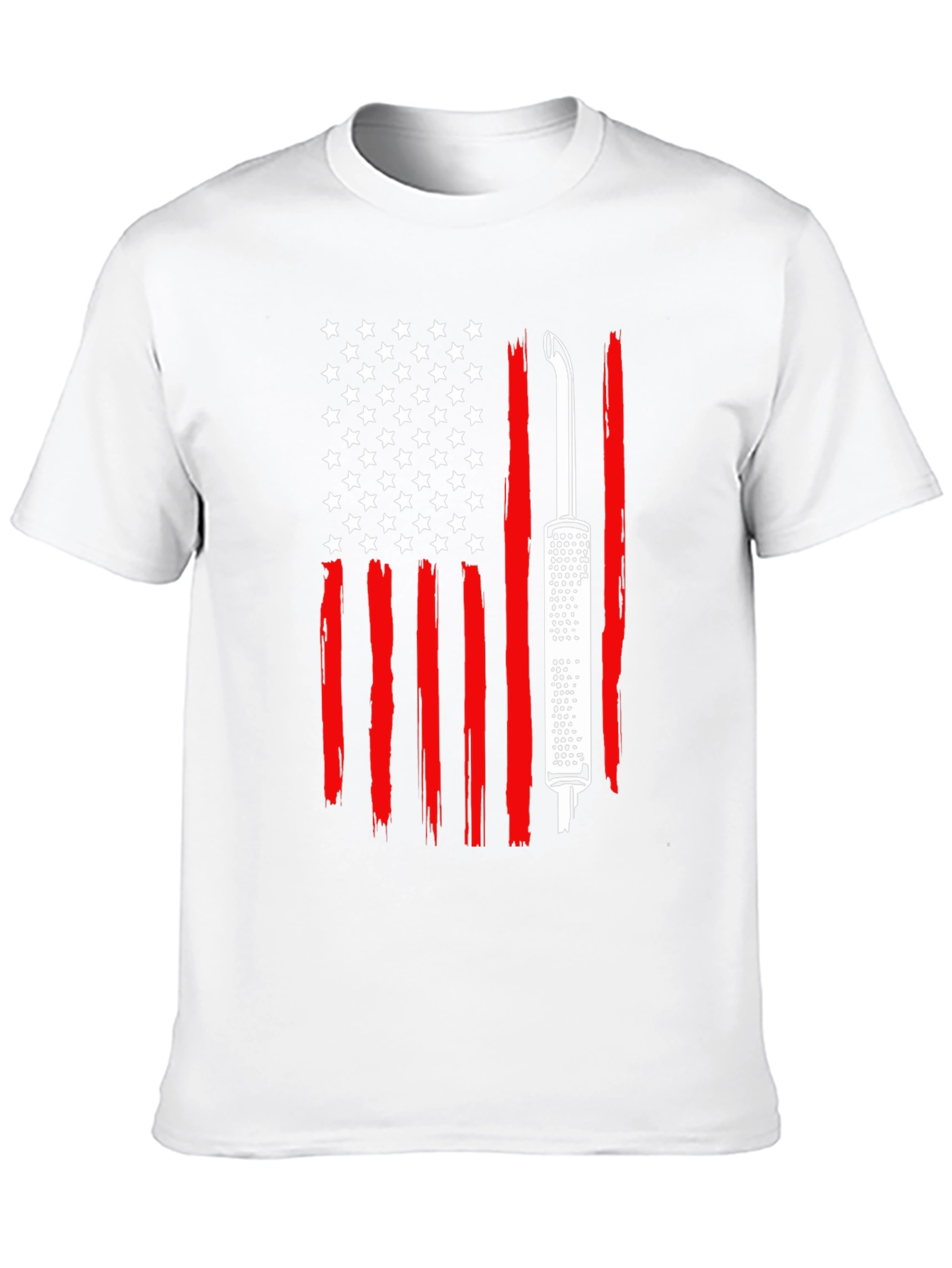 Trucker American Flag T-Shirt