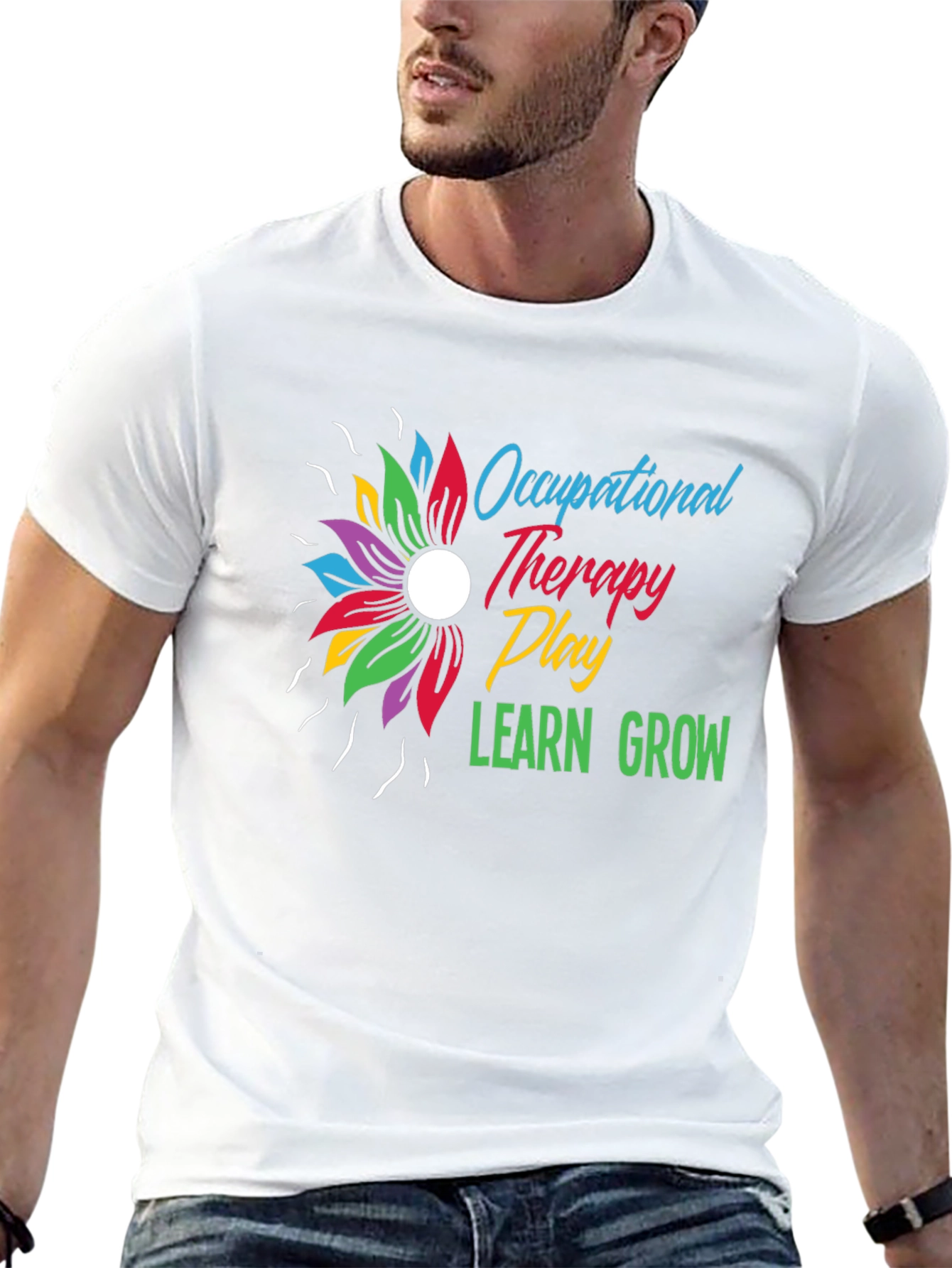 Occupational Therapy Play Learn Grow T-Shirt