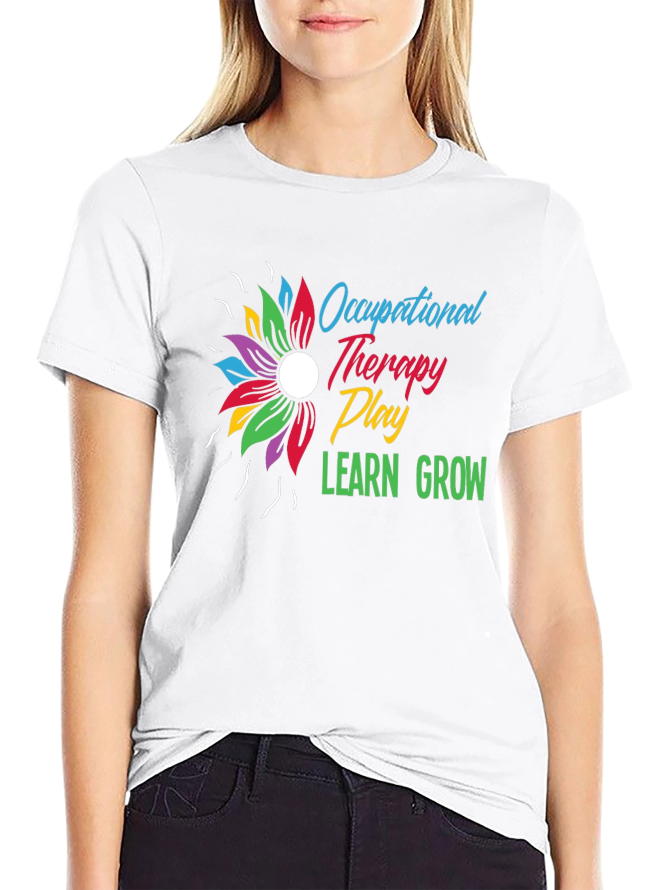 Occupational Therapy Play Learn Grow T-Shirt