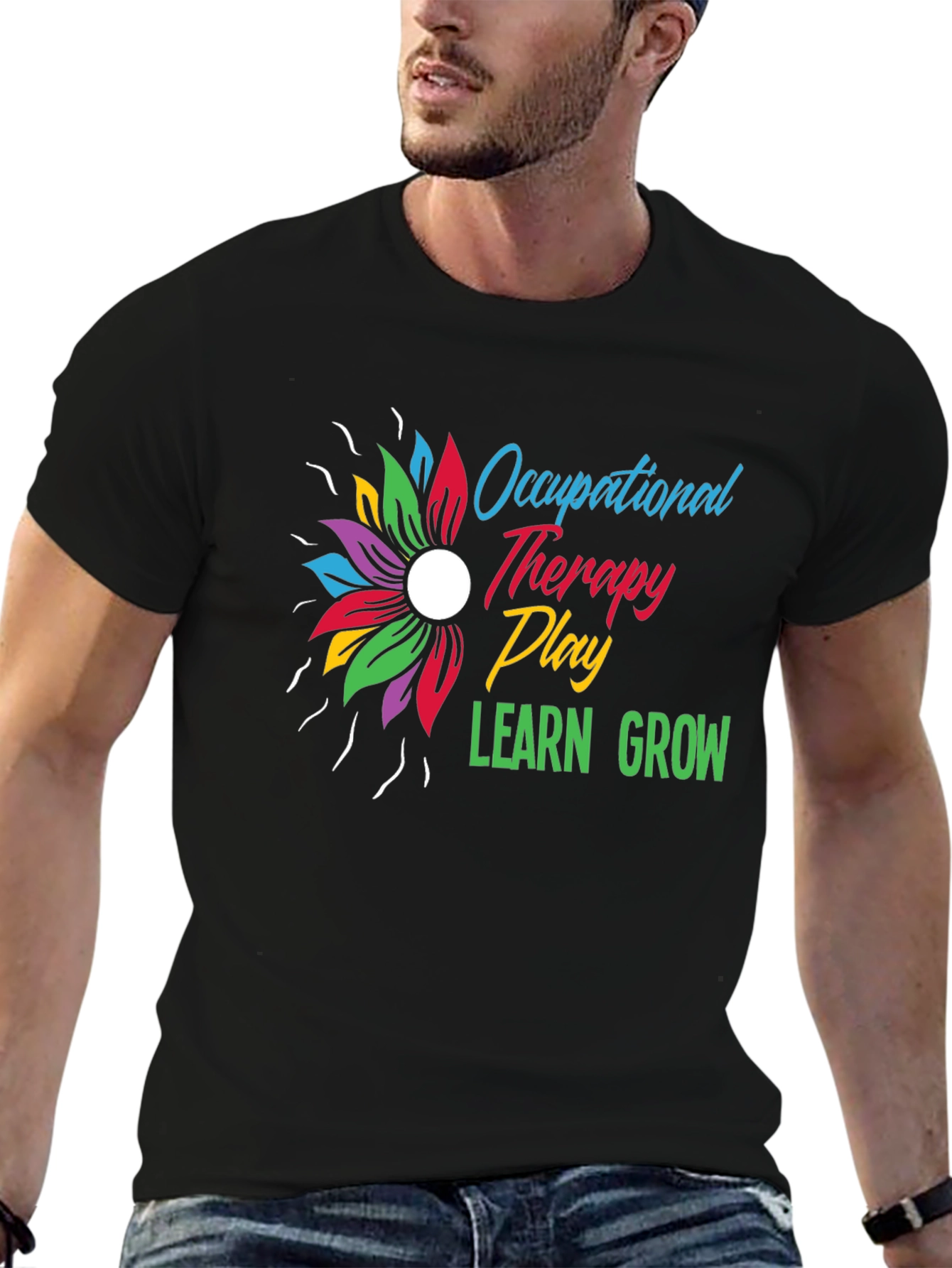 Occupational Therapy Play Learn Grow T-Shirt