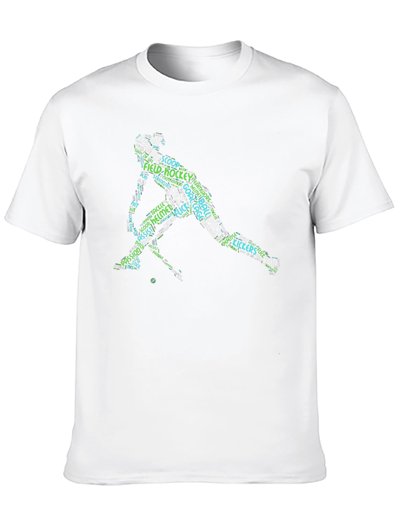 Field Hockey Word Art T-Shirt