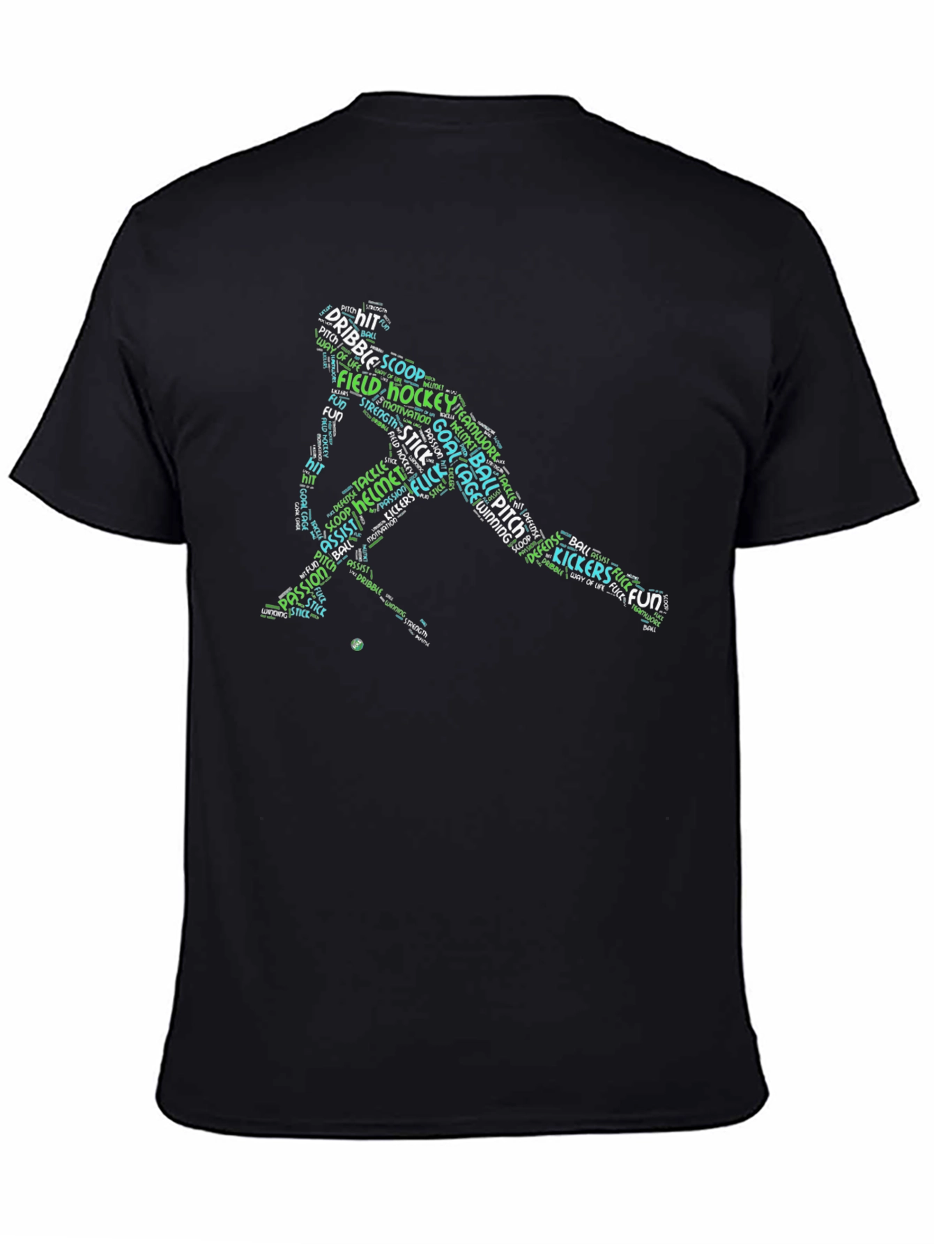 Field Hockey Word Art T-Shirt