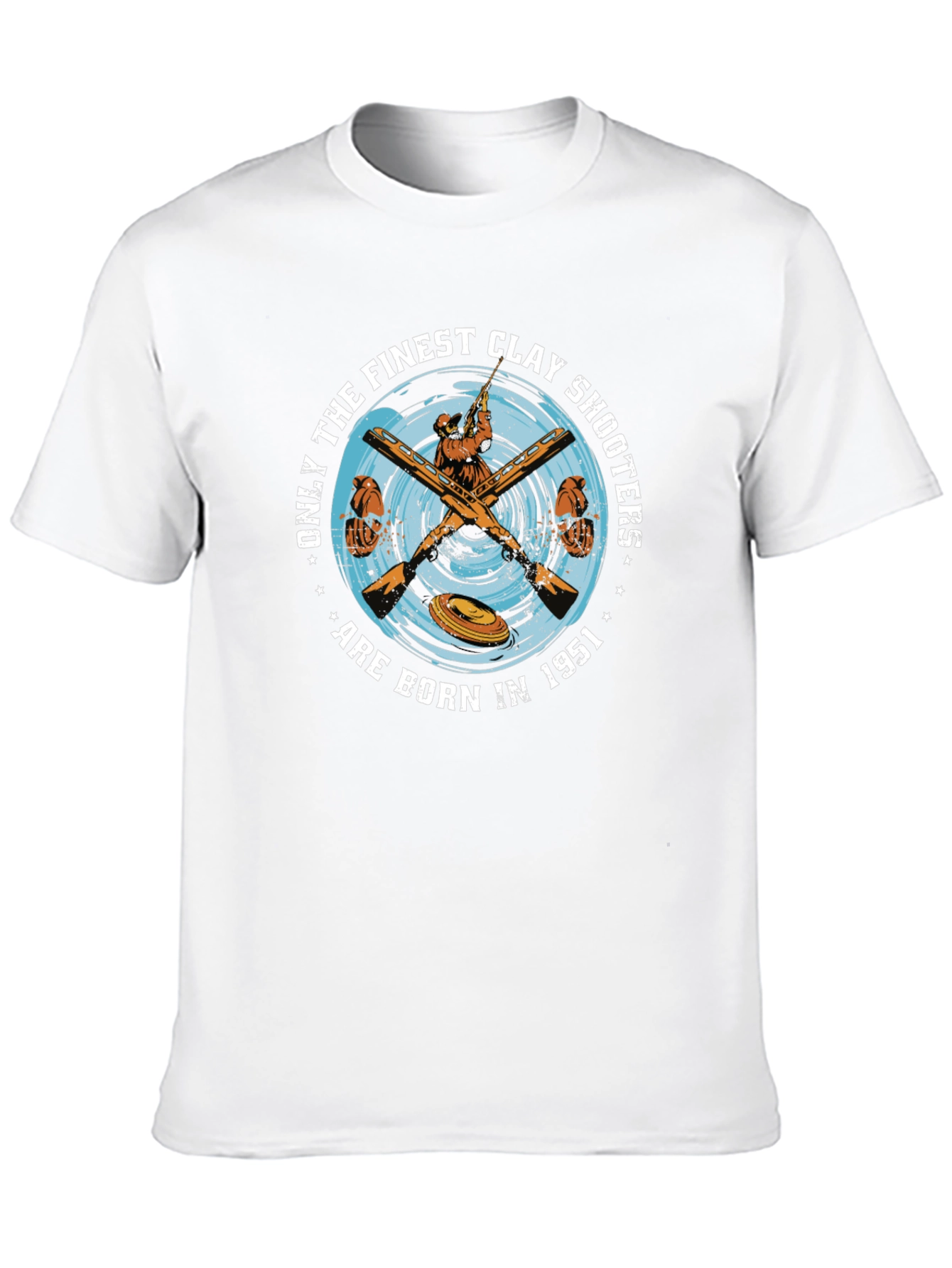 Finest Clay Shooters T-Shirt - Born in 1951